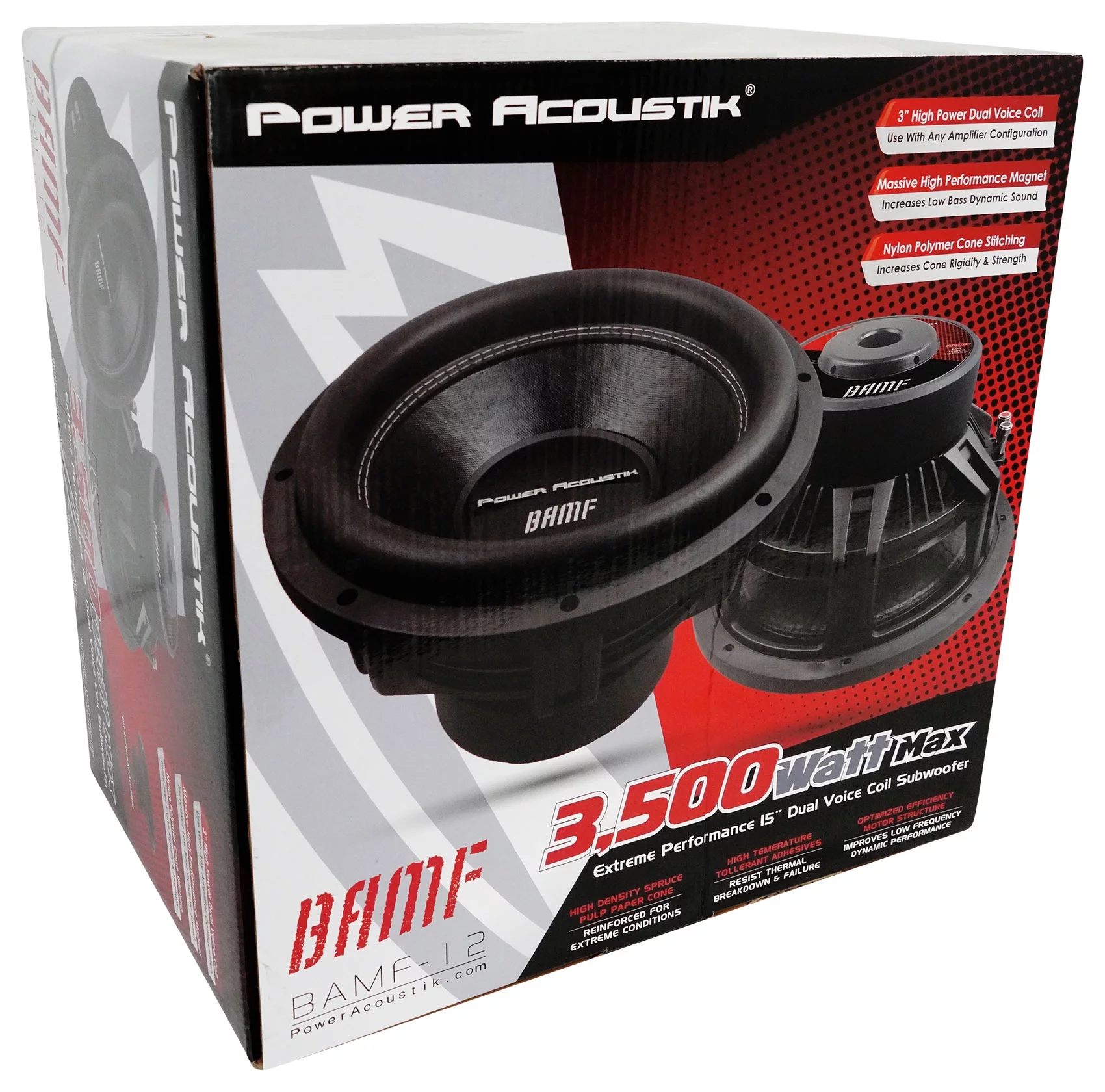 2) Power Acoustik BAMF-122 12