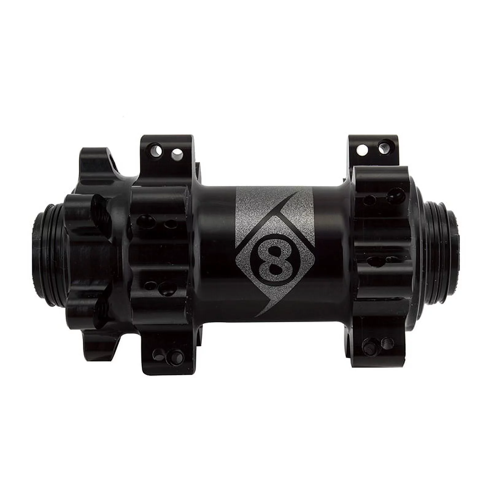 Origin-8 MT-1110 Elite MTB Front Hub Ft 15mmta 6b 32x100 Sb Bk Straight Pull