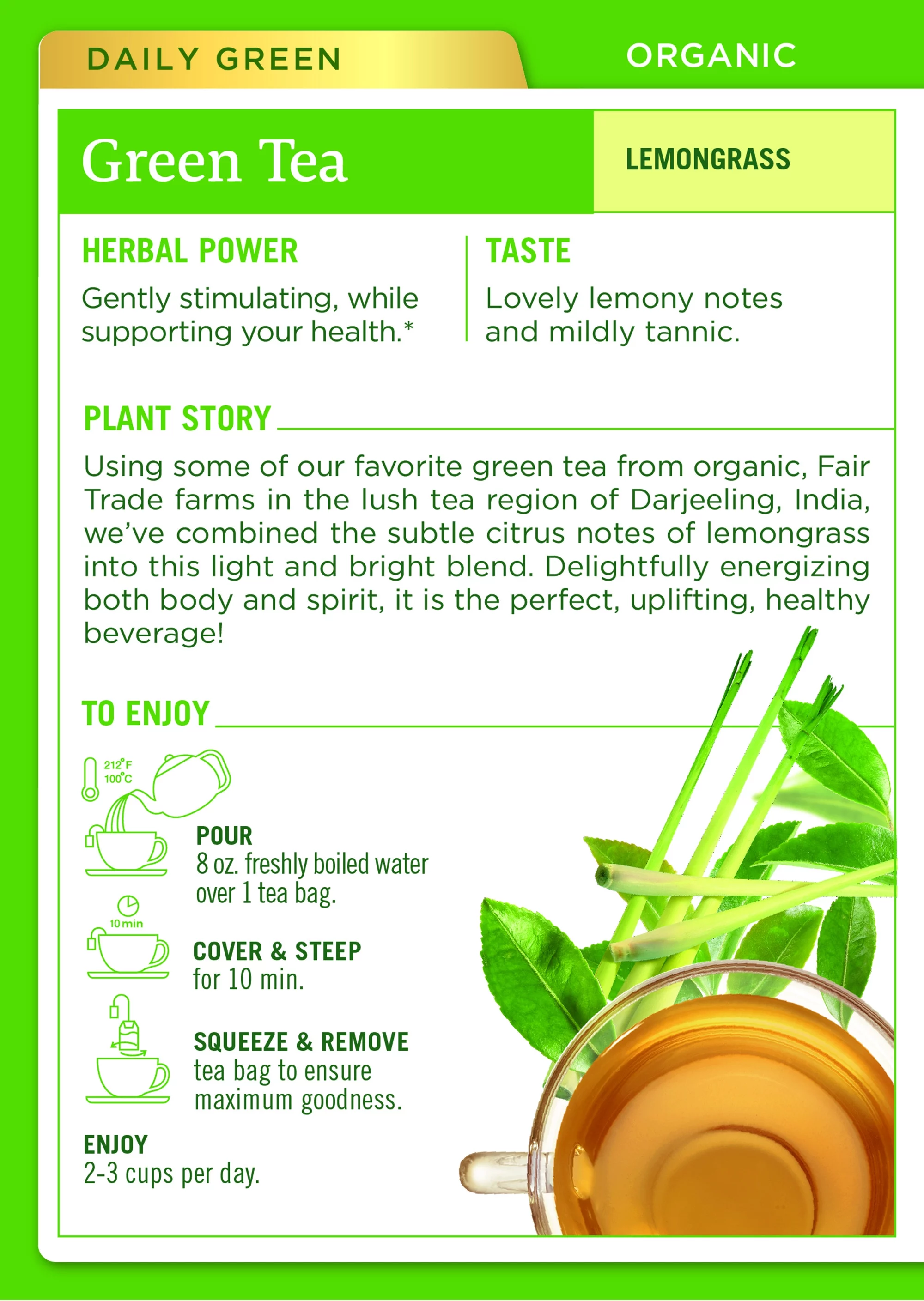 Traditional Medicinals Green Tea Sampler Variety Pack (3 ct)