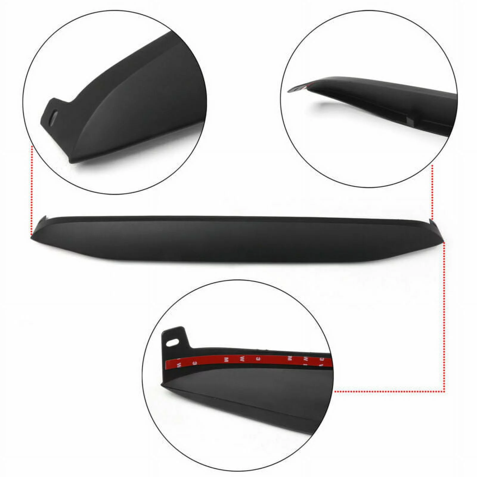 Undercover NightHawk Light Brow Cover For Wrangler JK Matt Black 2007-2017