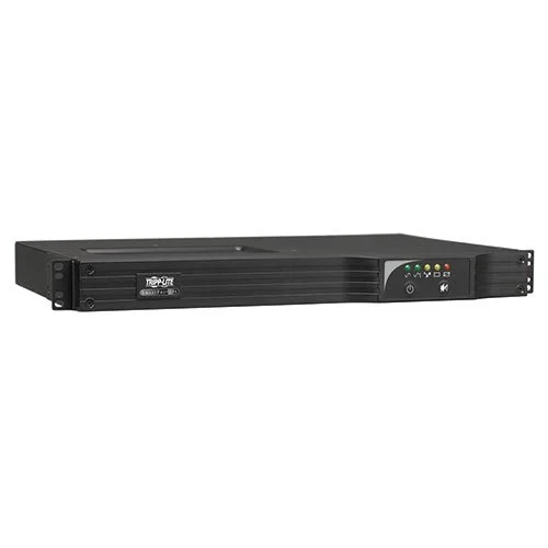 Tripp Lite by Eaton TAA-Compliant SmartPro 120V 500VA 300W Line-Interactive UPS, 1U Rack/Vertical, Network Card Options, USB, DB9 Serial - Battery Backup - 1U Rack/Tower - 3.20 Minute Stand-by - 12...