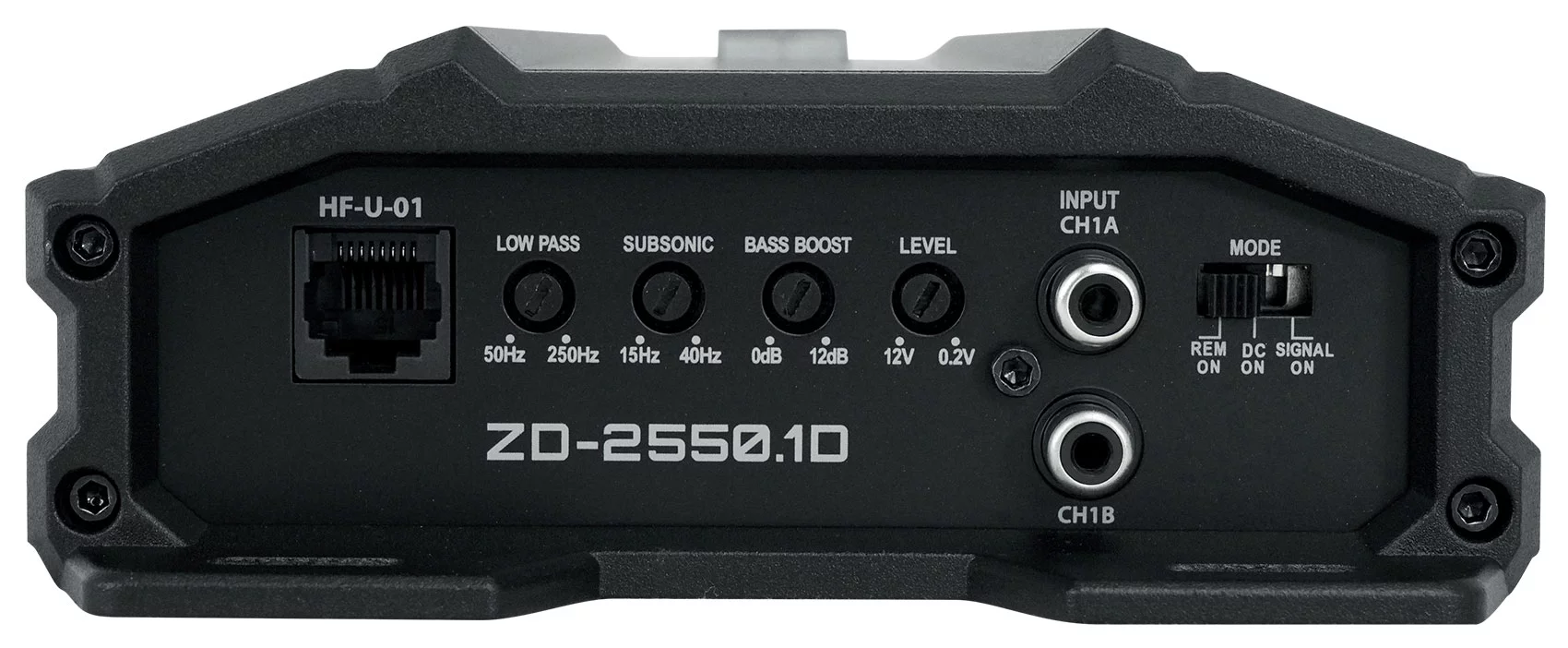 Hifonics ZD-2550.1D 2550 Watt Mono Car Audio Amplifier 1 Ohm Class-D+Amp Kit