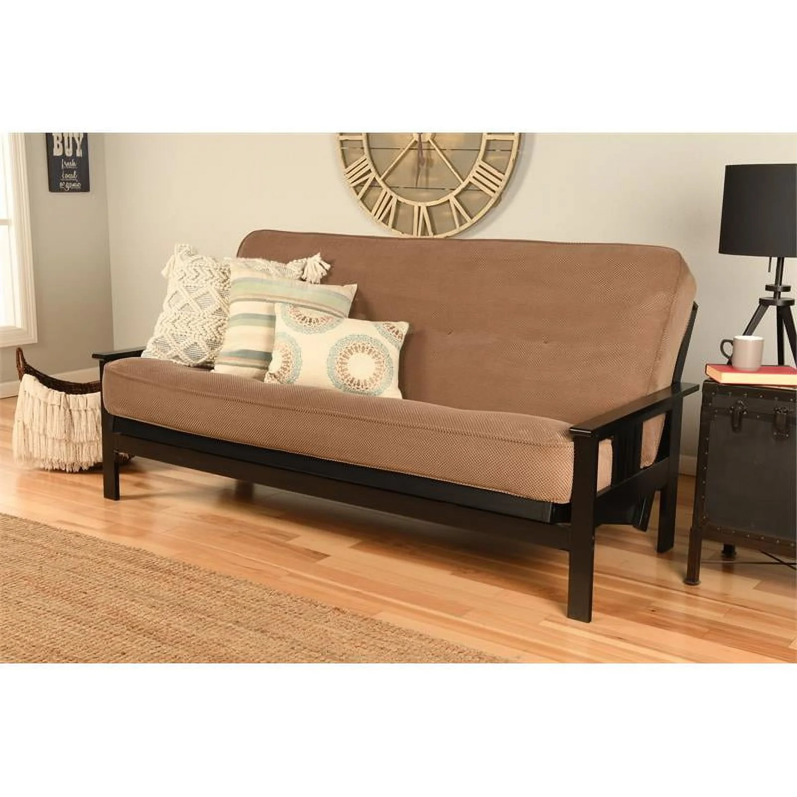 Kodiak Furniture Monterey Frame/Black Finish/Marmont Mocha Mattress