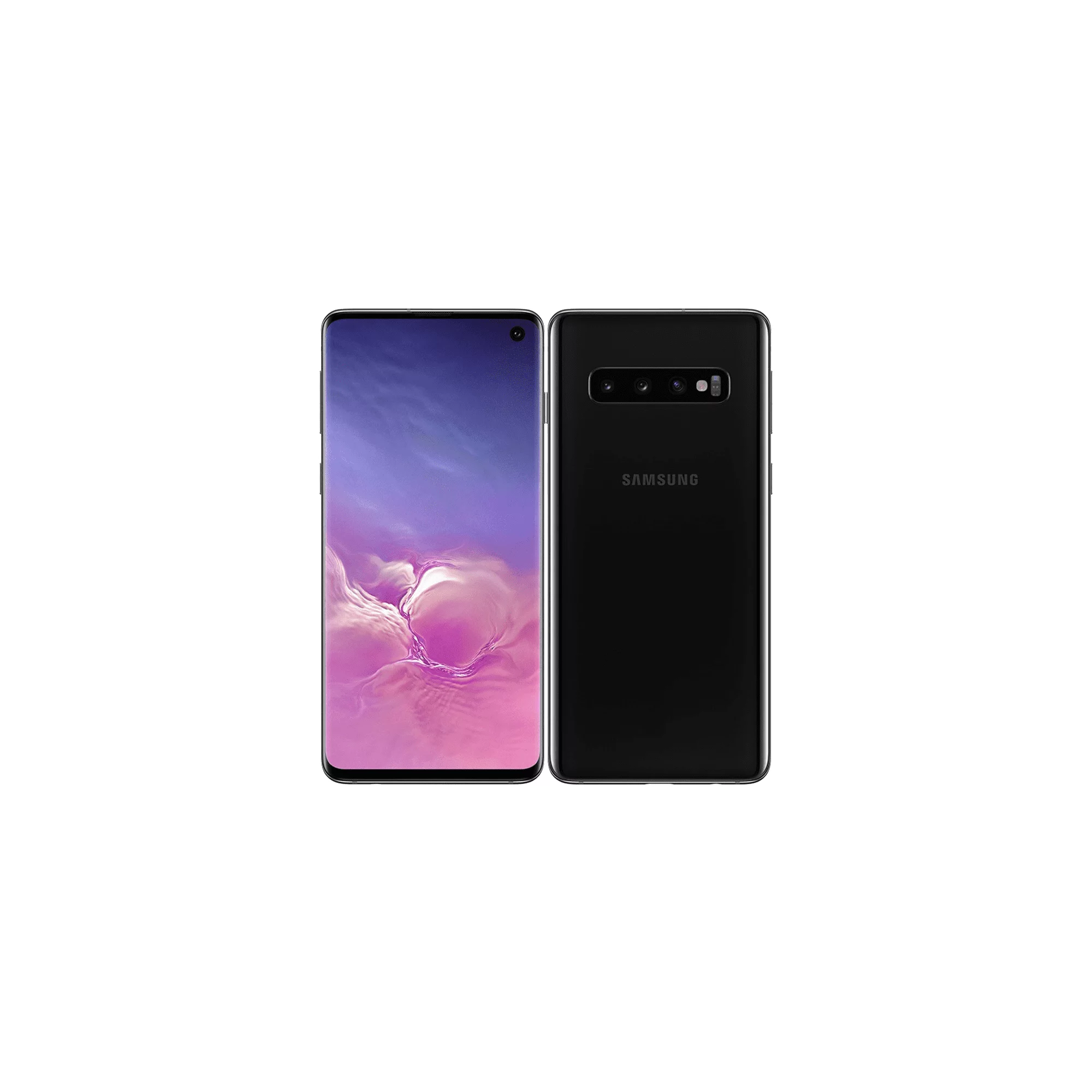 Pre-Owned Samsung Galaxy S10 G973U 128GB Prism Black Fully Unlocked Phone (LCD Shadow) (Fair)