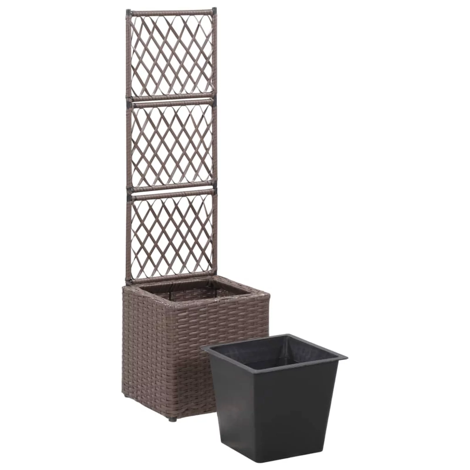 Aibecy Trellis Raised Bed with 1 Pot 11.8
