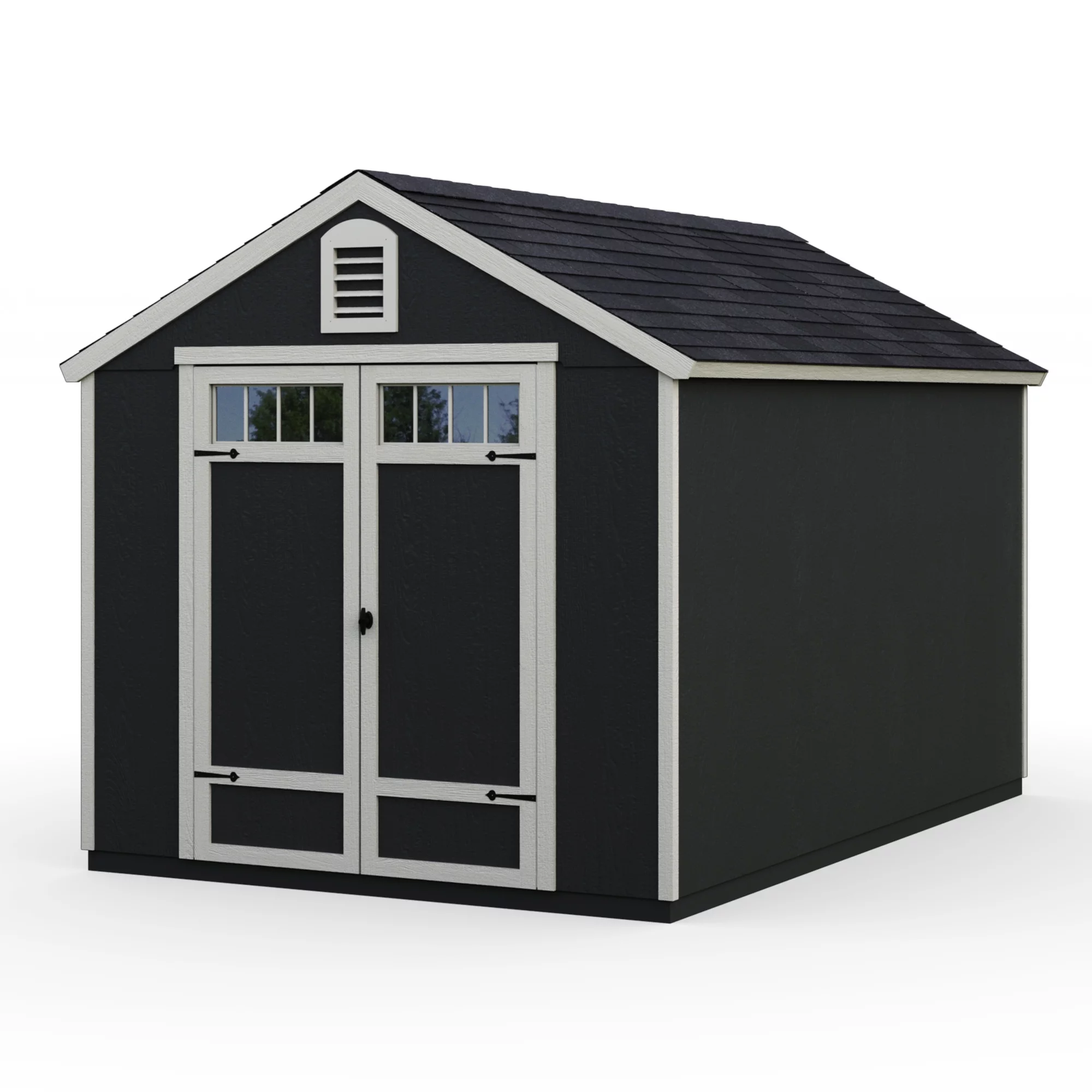 Handy Home Products Greenbriar 8 ft. x 12 ft. Wood Storage Shed