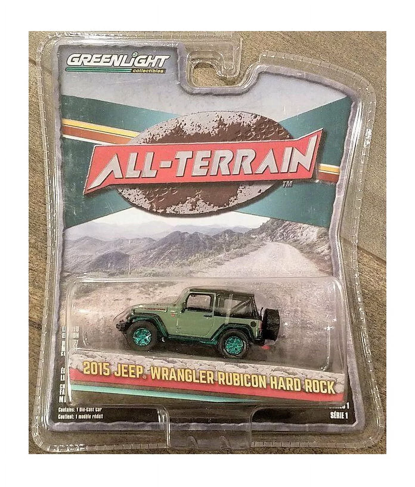 GREENLIGHT 1:64 ALL-TERRAIN SERIES 1 Green Machine Chase 1968 FORD BRONCO 35010-A