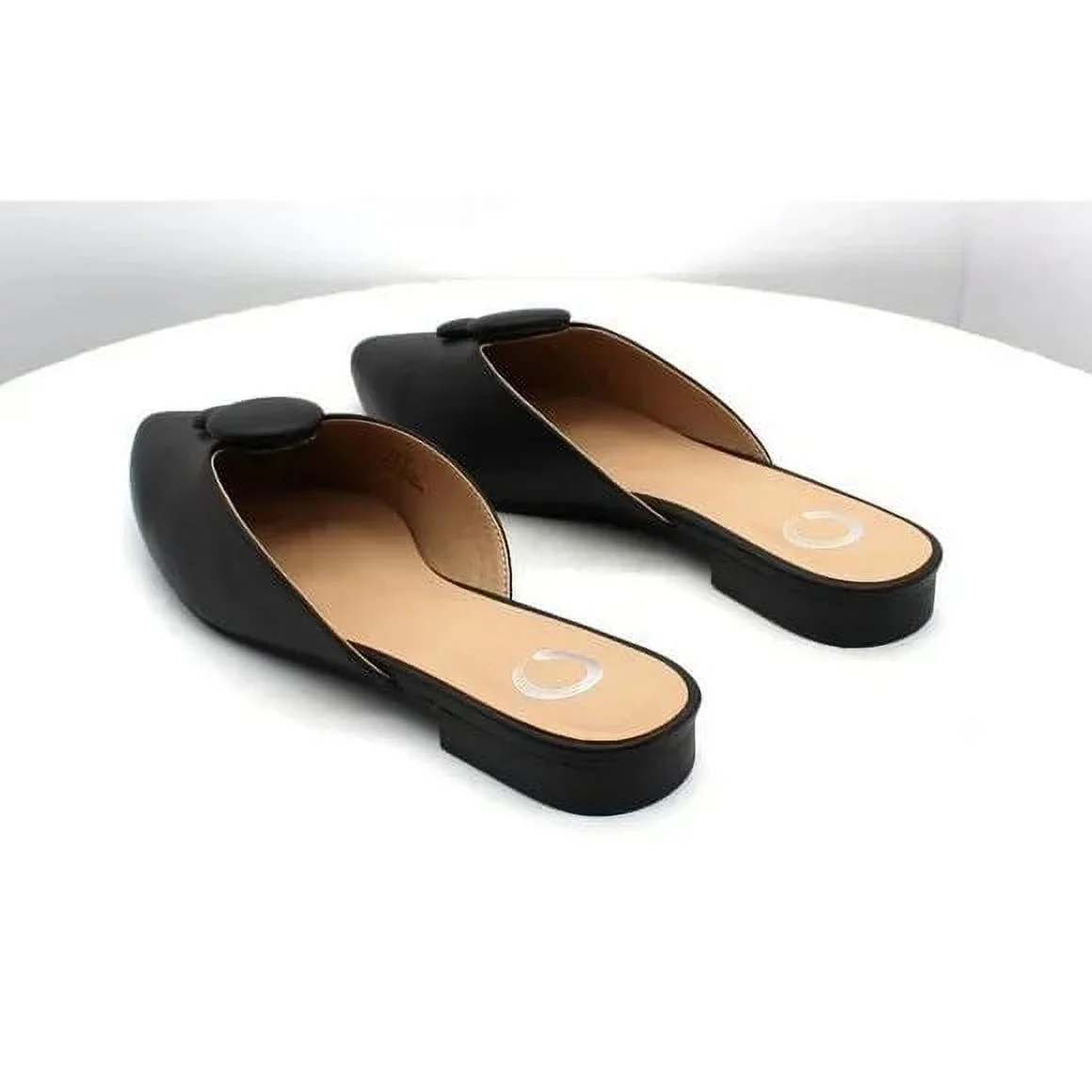 Journee Collection Womens Mallorie Slip On Pointed Toe Mules Flats