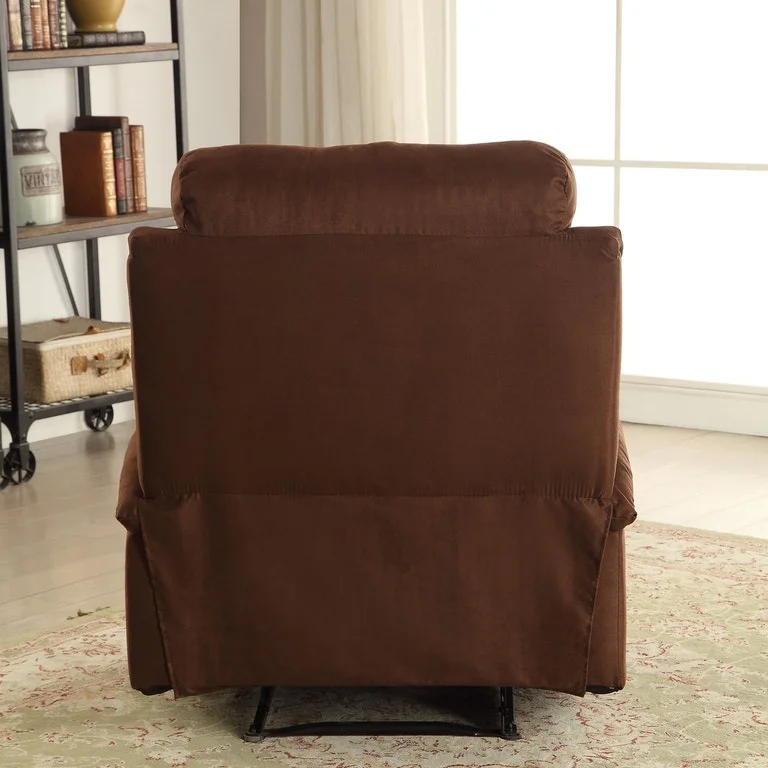 Rosia Recliner (Motion) in Chocolate Microfiber 59553
