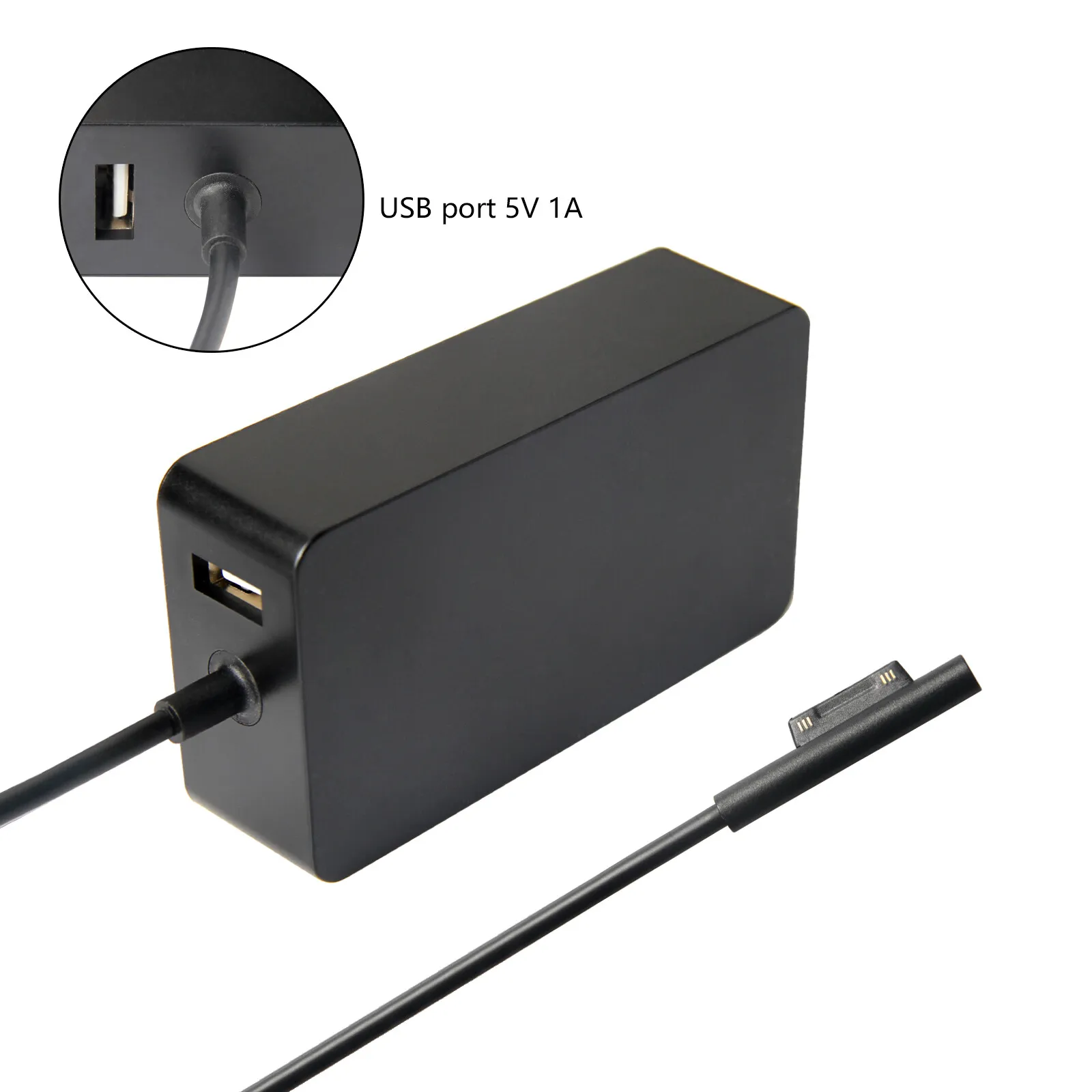 65W For Microsoft Surface Pro 9 8 7 6 5 4 3 X Power Supply 1706 Adapter Charger