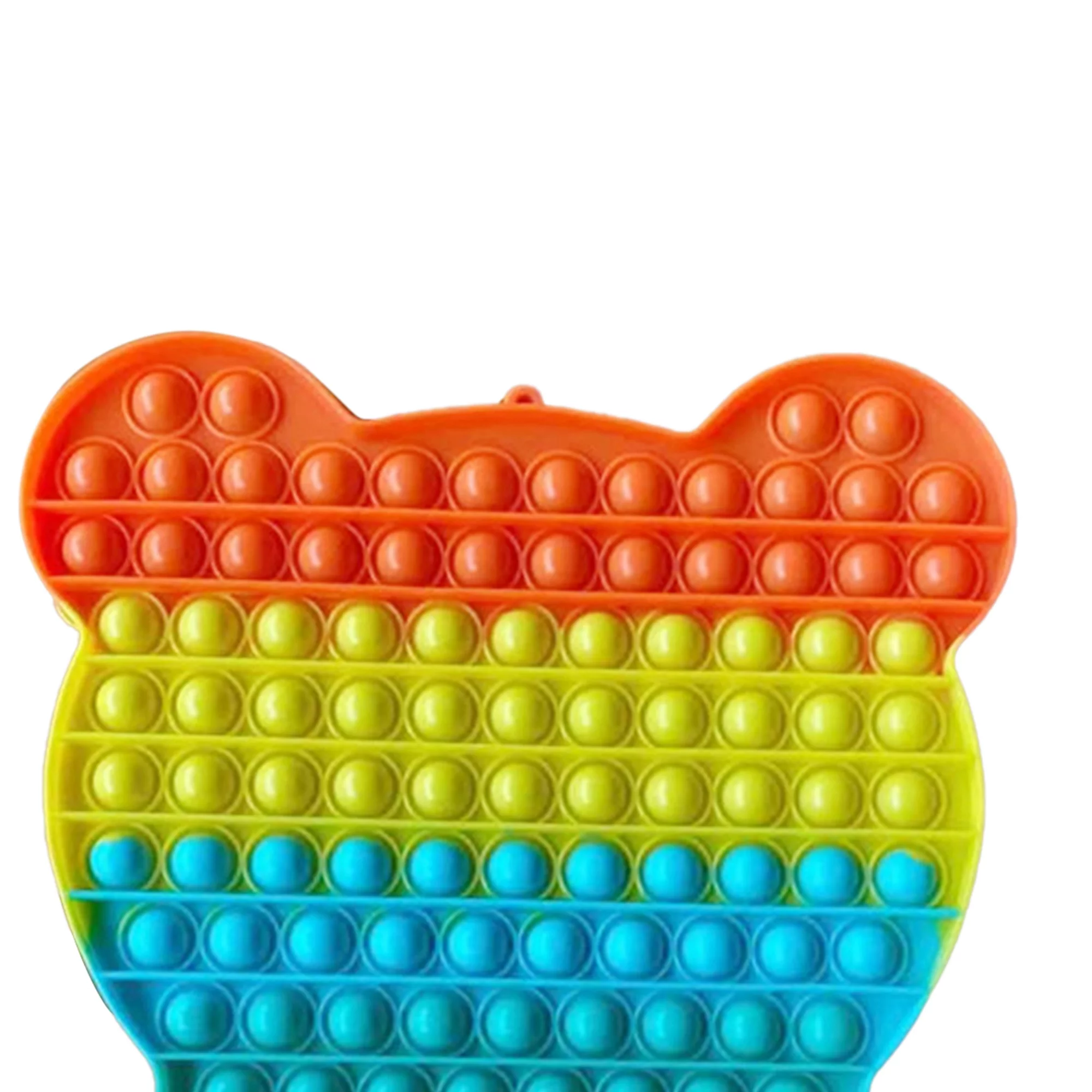 Mialoley Push Bubble Fidget Toy, Cute Bear Astronaut Shape Sensory Toy