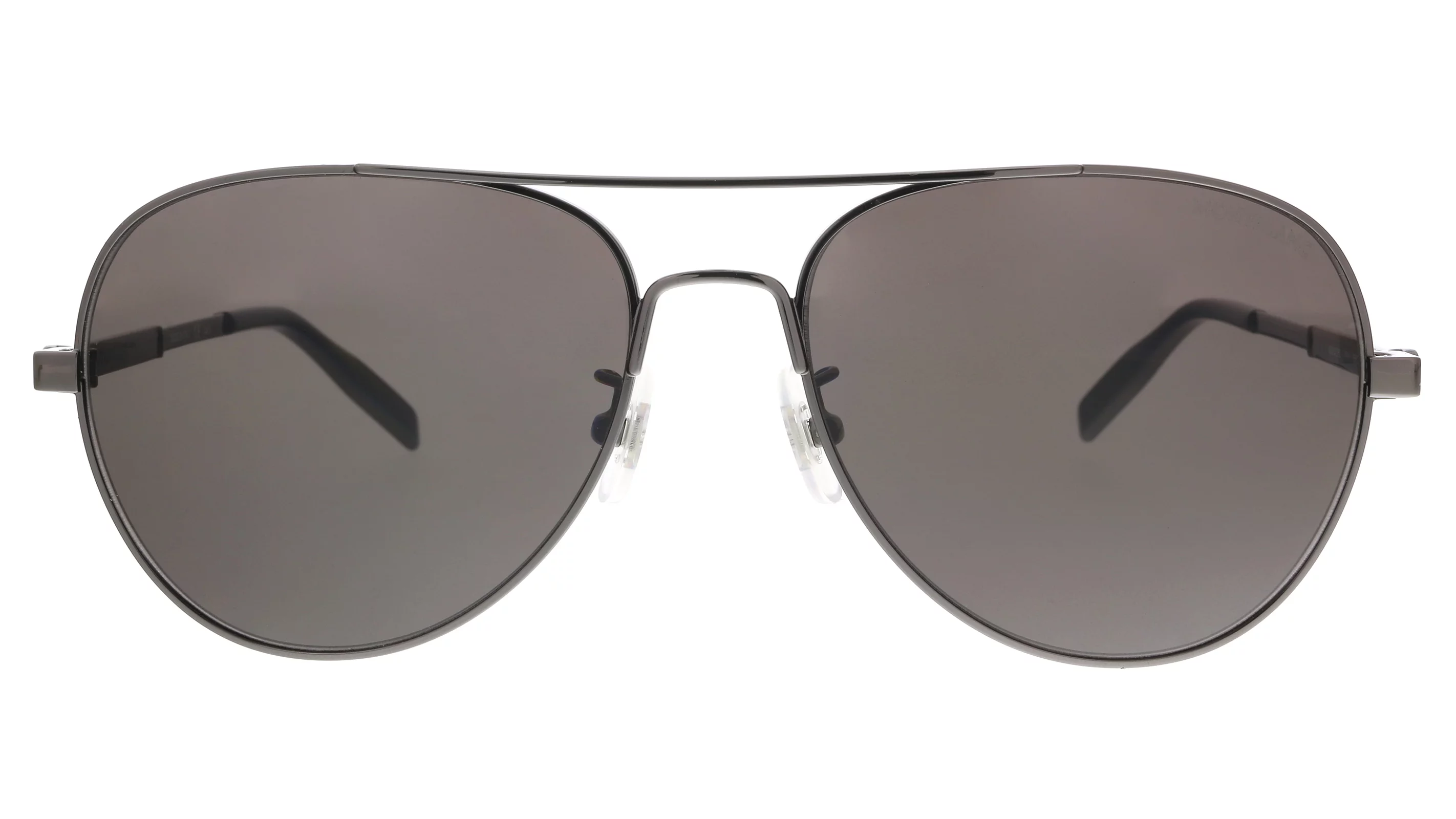 Montblanc MB0027S-001 Ruthenium Aviator Sunglasses for mens