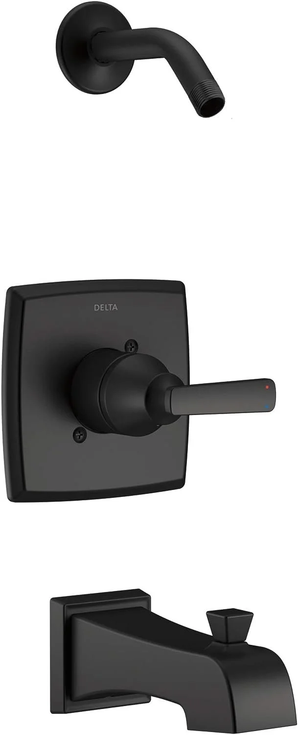 Delta T14464-Lhd Ashlyn Monitor 14 Series Single Function Pressure Balanced Tub And Shower