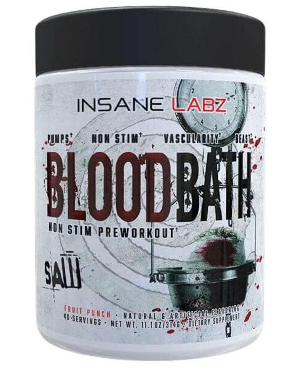 Insane Labz Blood Bath, Fruit Punch Flavor