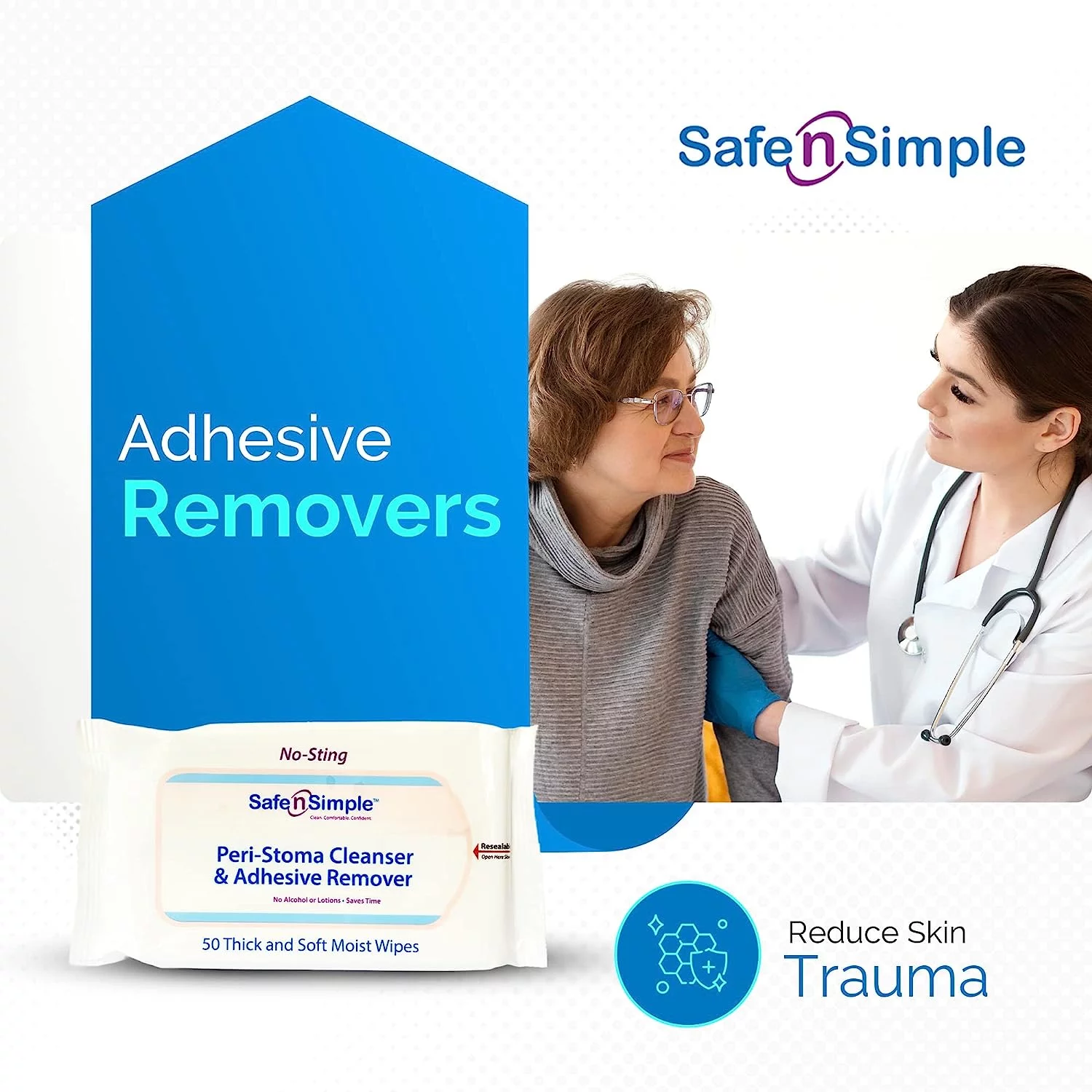 Safe n' Simple Adhesive Remover for Skin - 5