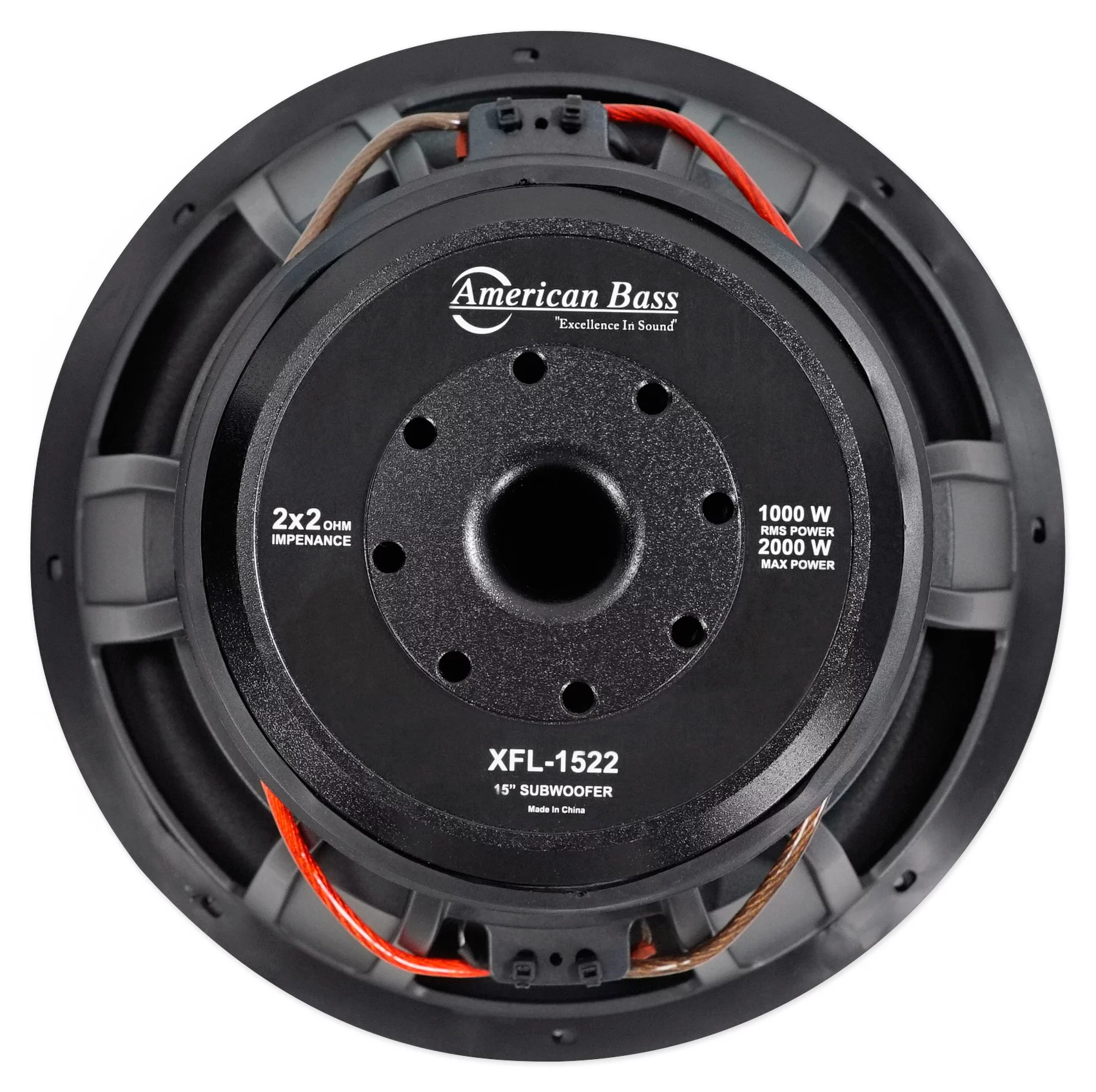 (2) American Bass XFL-1544 2000w 15