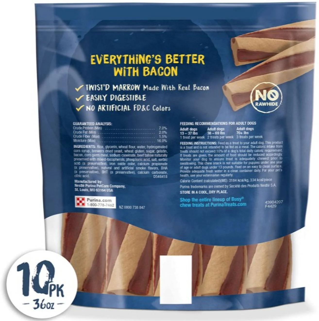 Purina Busy with Beggin Twisted Chew Treats Original
