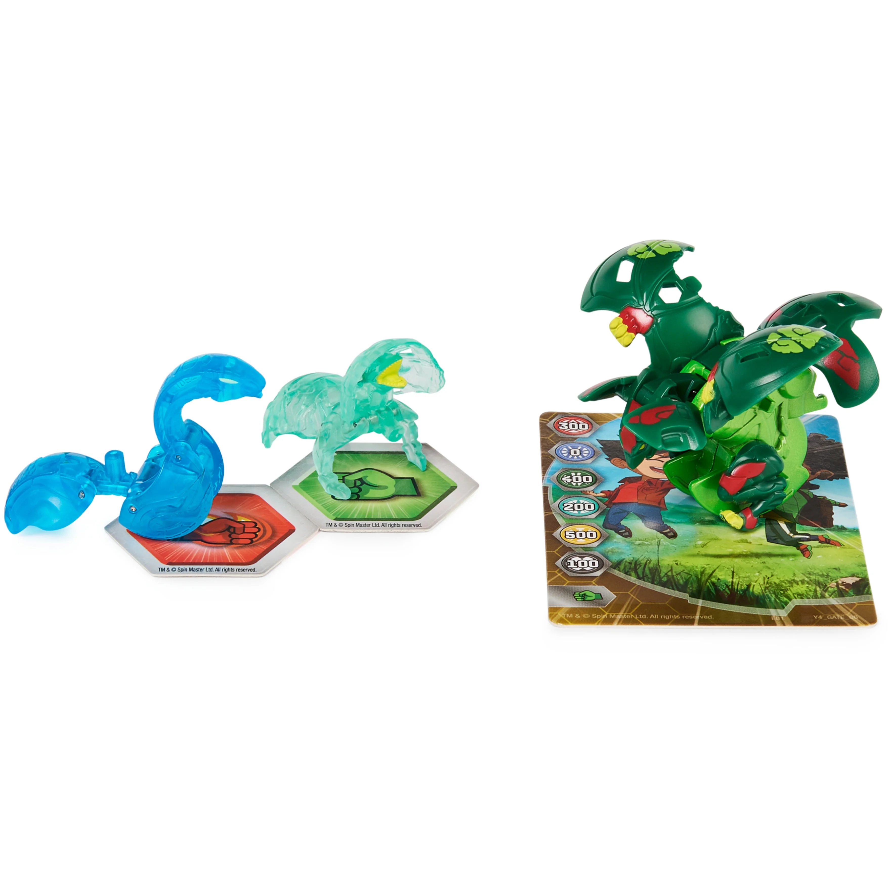 Bakugan Evolutions, Griswing with Nano Shadow and Lancer Platinum Power Up Pack