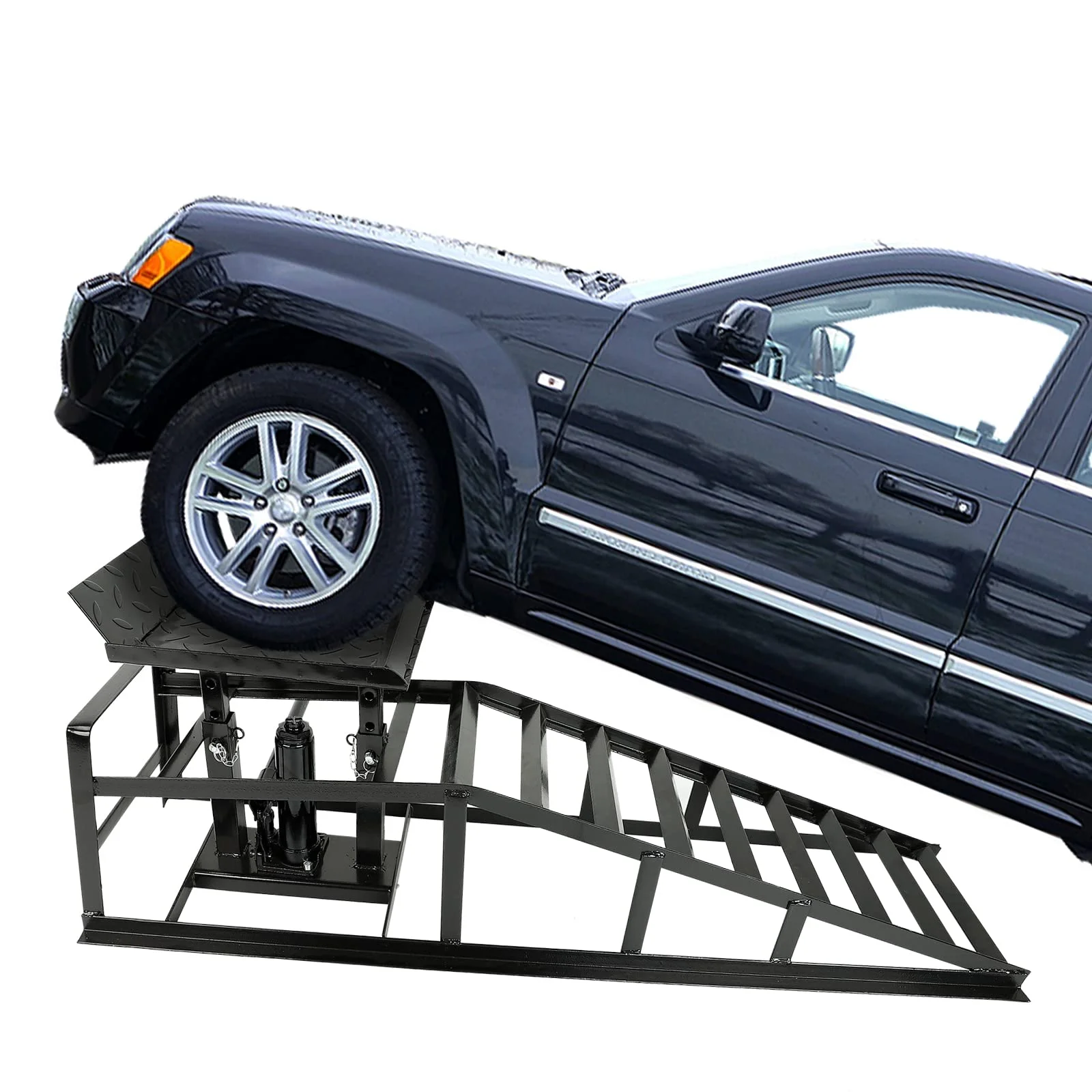 Confote 2 Pack Hydraulic Car Ramps 6600lbs 3T Low Profile Auto Car Truck Vehicle Service Ramps Lift for Garage Car Repair