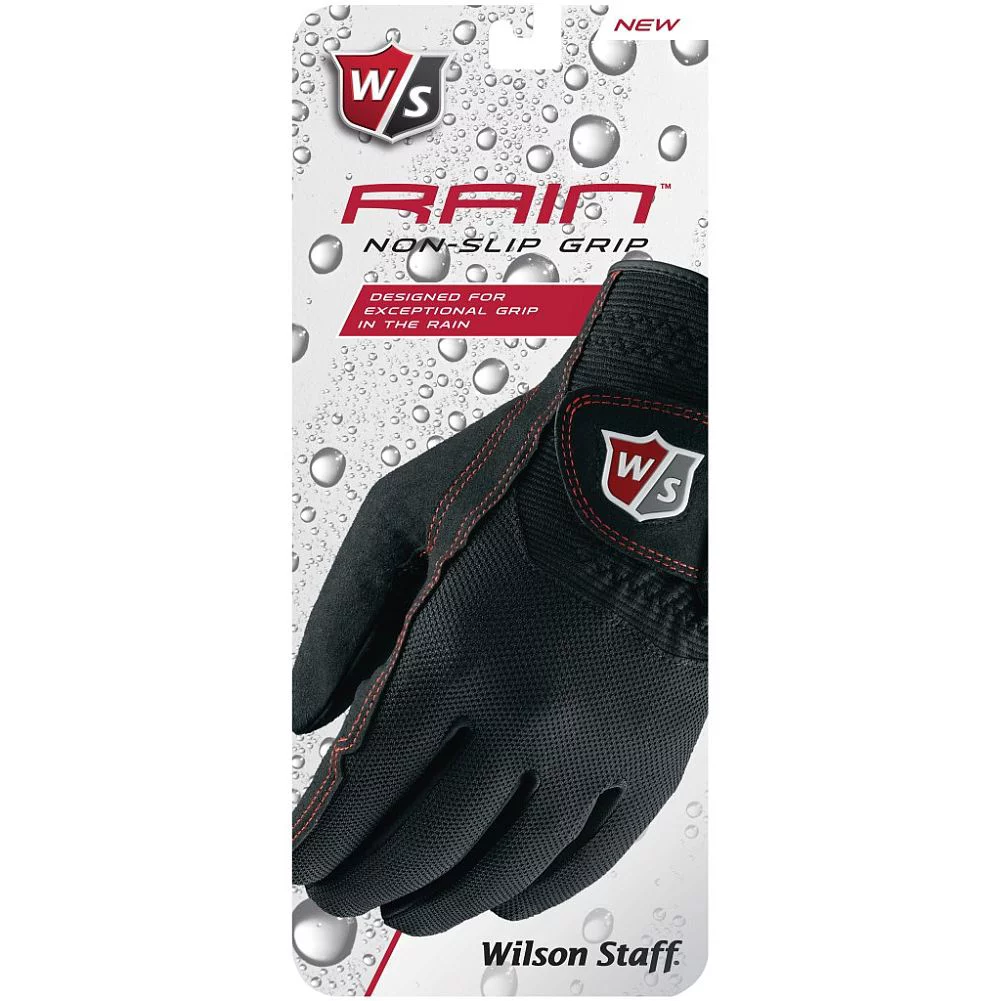 Wilson Rain Gloves (Men's Pair, Medium Large, 2017) Golf NEW