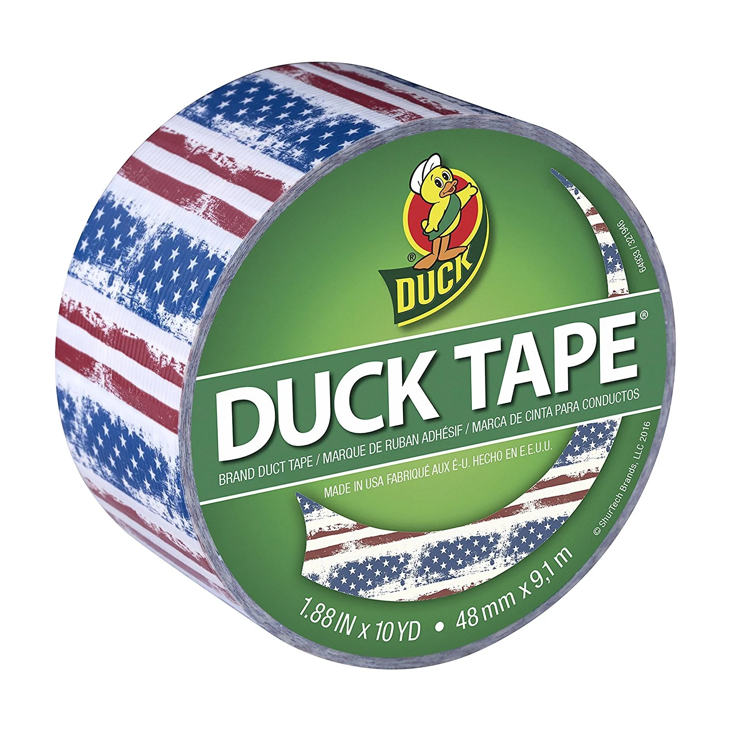 Duck Brand Printed Duct Tape [Prints & Patterns]: 1.88 in. x 30 ft. (Herringbone)