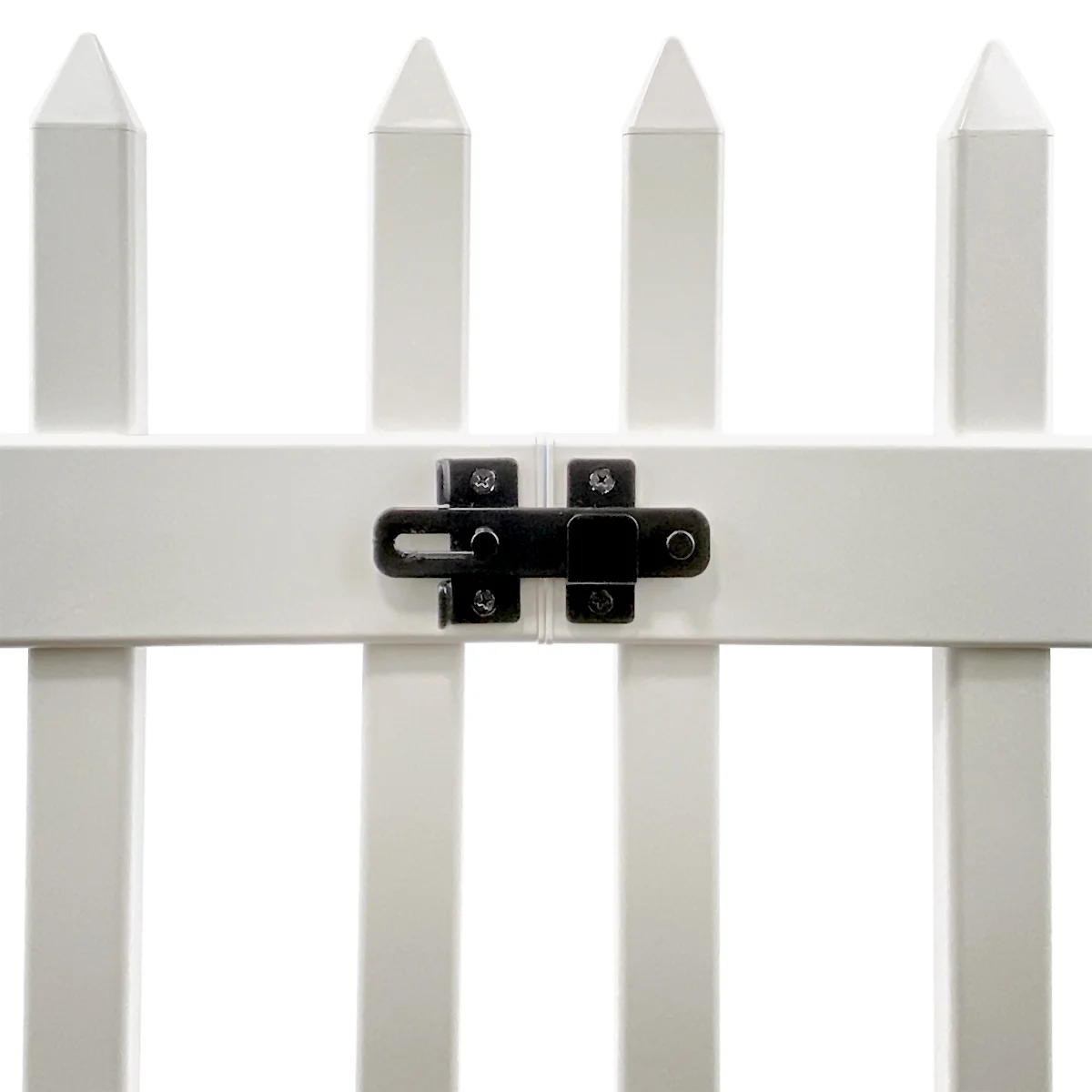 Yardlink White Vinyl Fence Gate, 34 inch H x 39-1/4 inch W