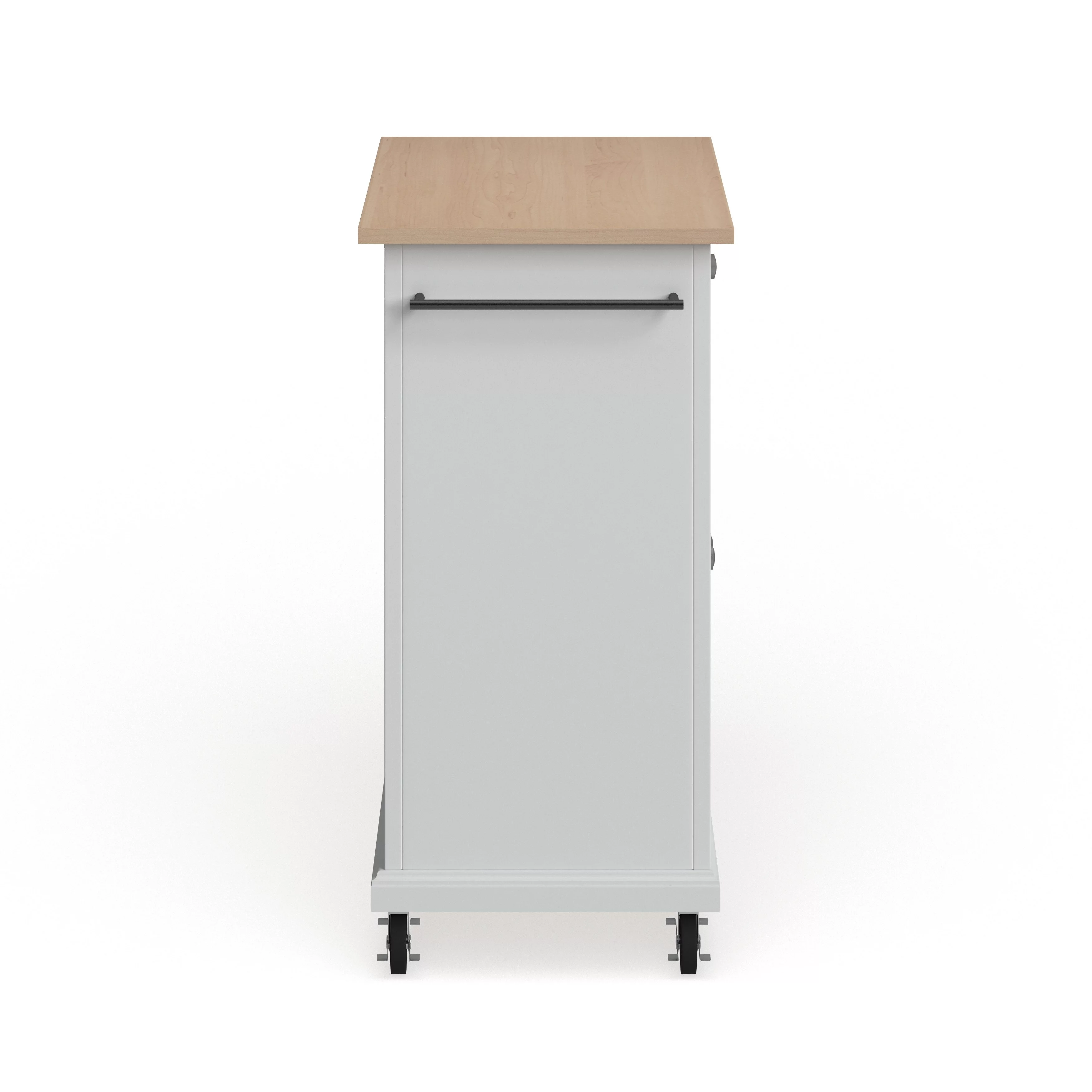 Crosley Furniture Crosley Compact Wood Top Kitchen Cart - 31