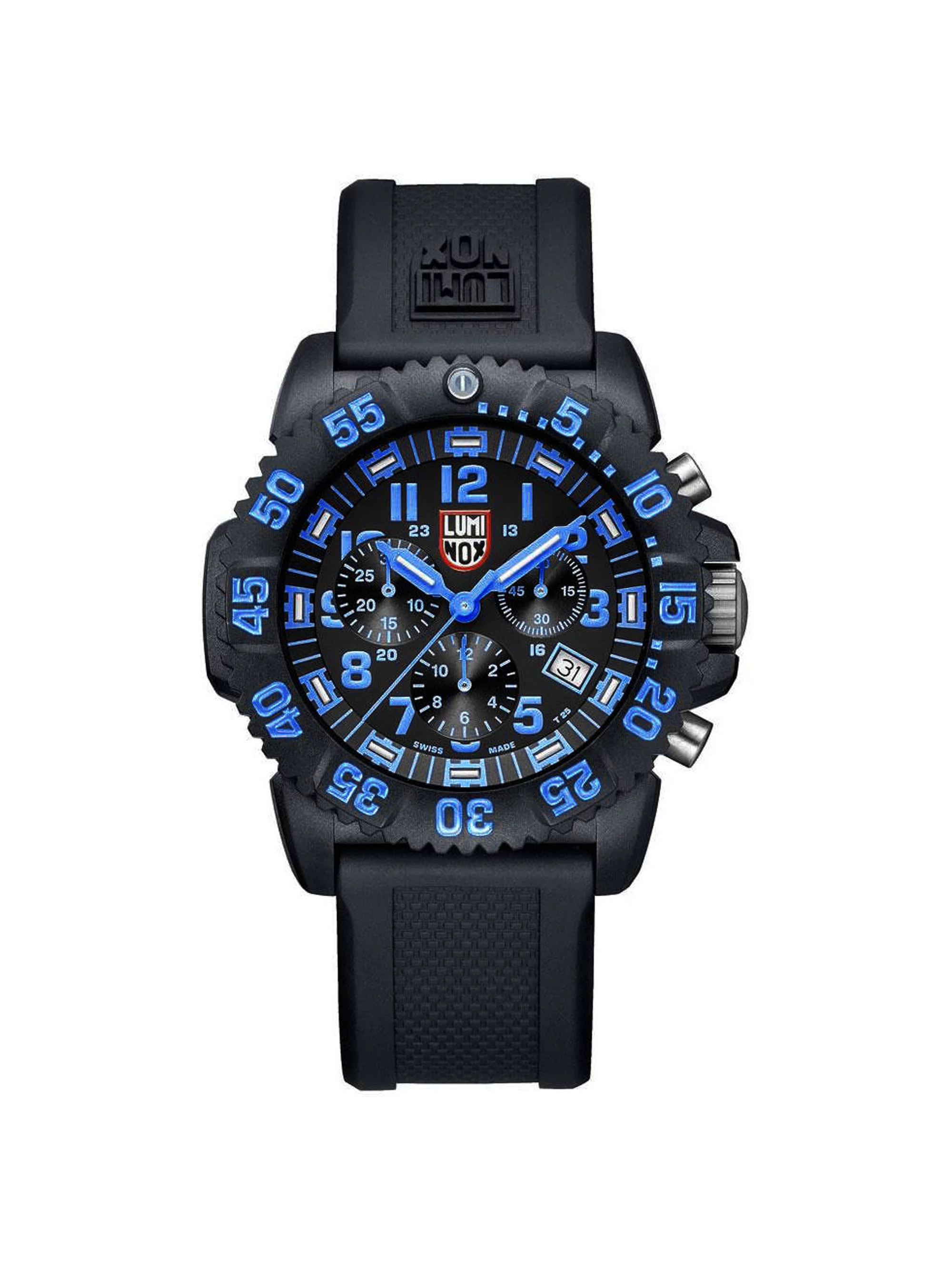 Luminox Navy Seal Colormark Chronograph Black Dial Quartz Mens Watch XS.3083