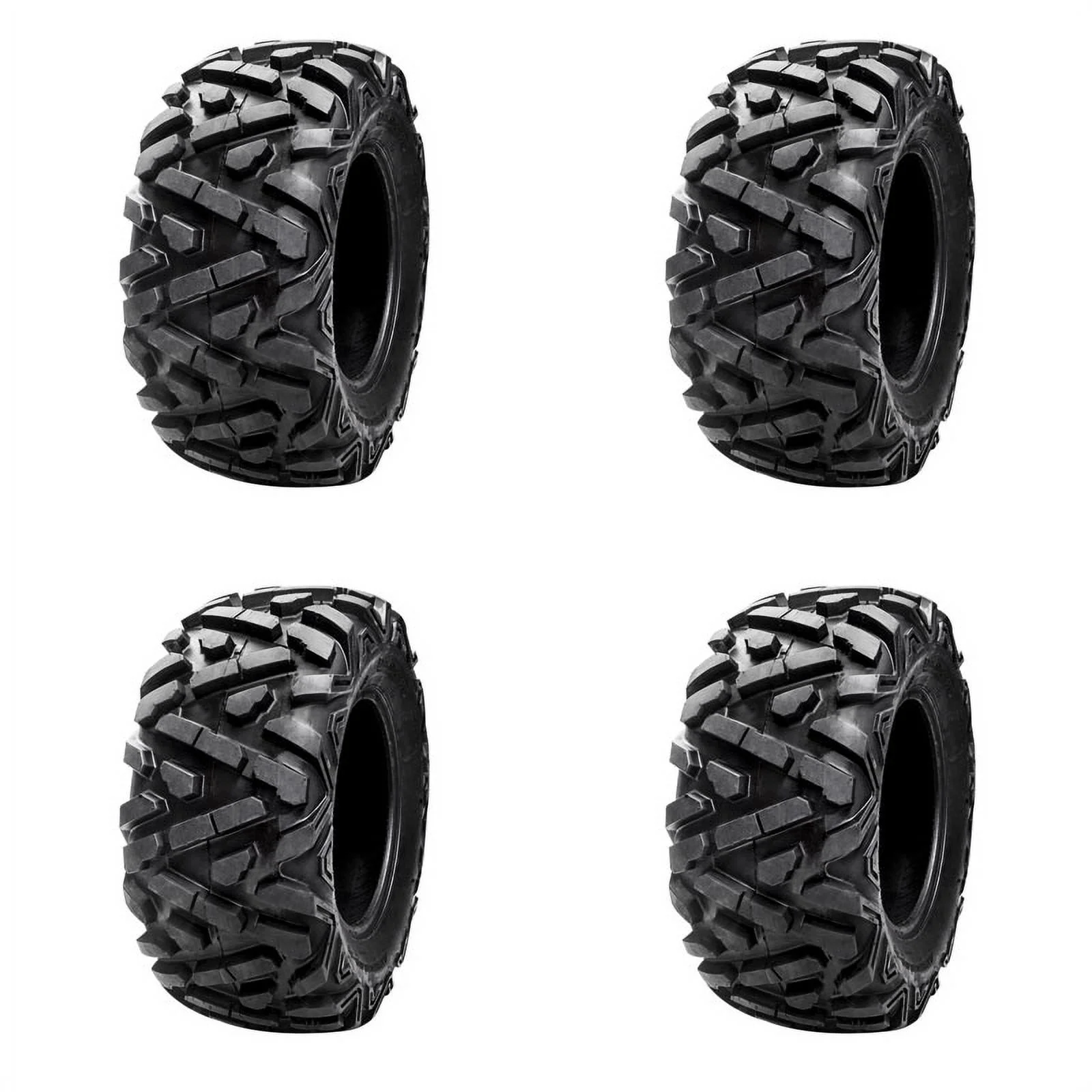 (4 Pack) Tusk TriloBite® HD 8-Ply Tire 26x9-12 For SUZUKI King Quad 750AXi Power Steering 2022