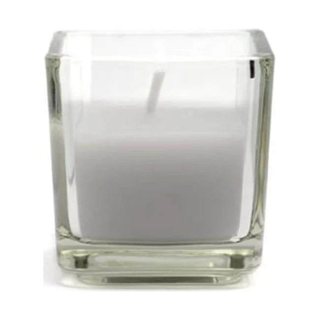 Jeco  12 Piece Lavender Square Glass Votive Candles