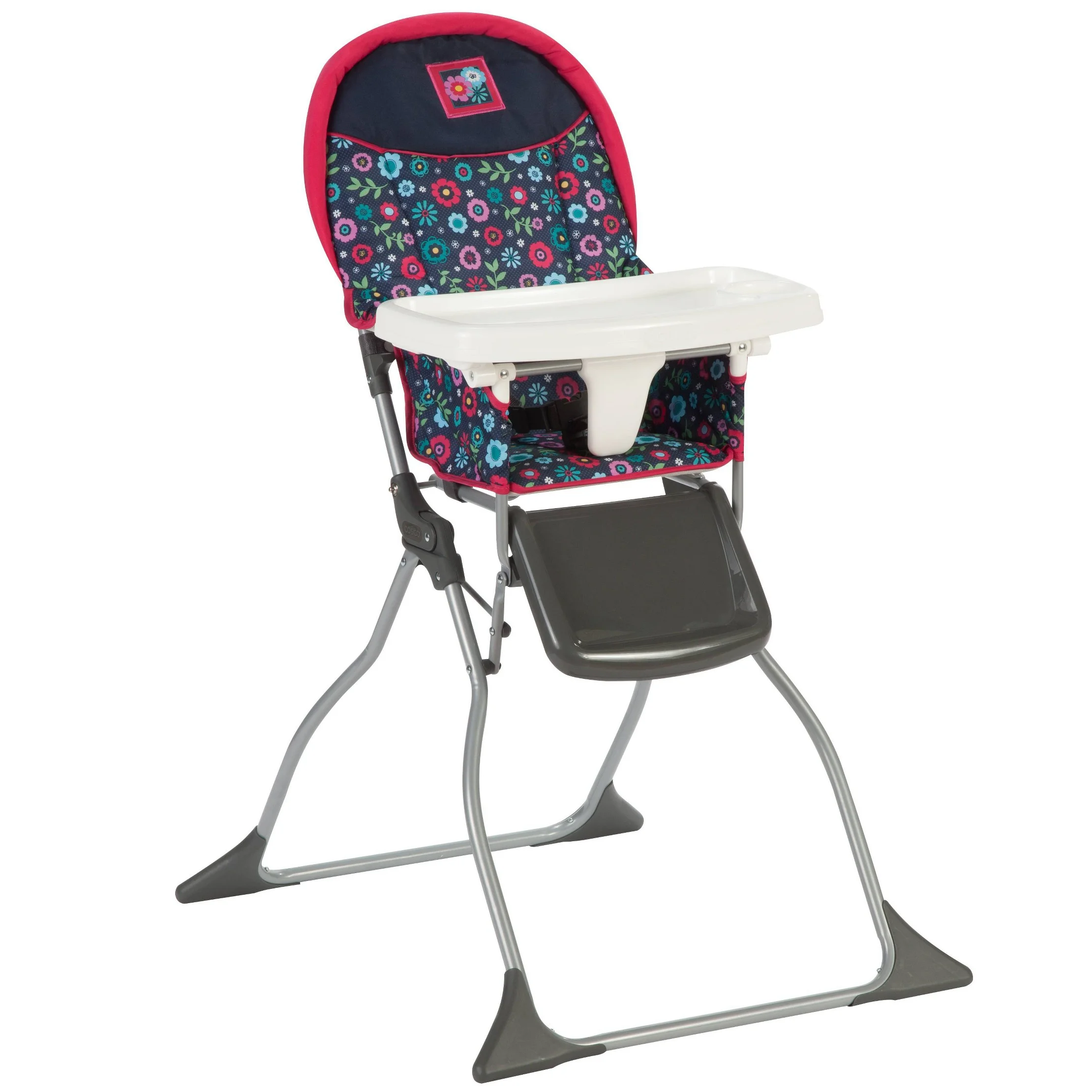 Simple Fold High Chair - Flower Garden