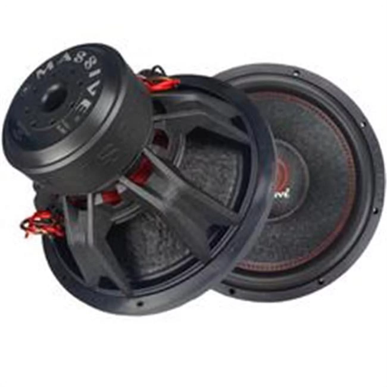 Massive Audio  15 in. Audio Subwoofer Dual 4 Ohm 1250 RMS & 3000W Maximum