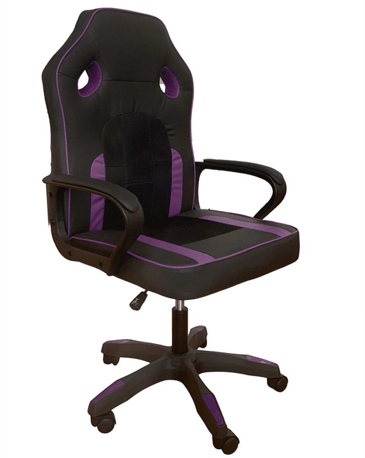 Ergonomic Gaming Chair Office Chair PU Leather Computer Chair Purple