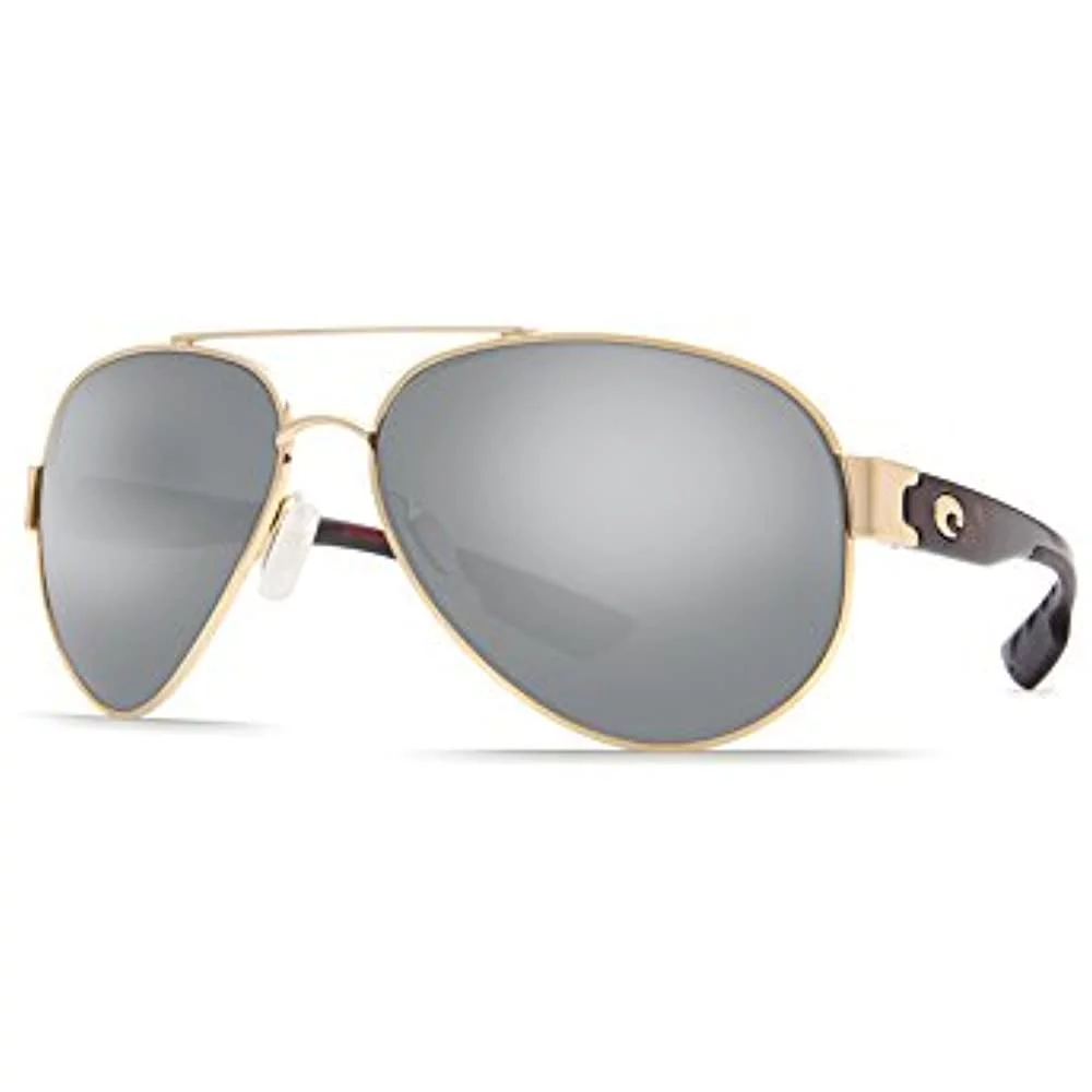 Costa South Point Brown Acetate Frame Silver Mirror Lens Unisex Sunglasses SO26OSCP