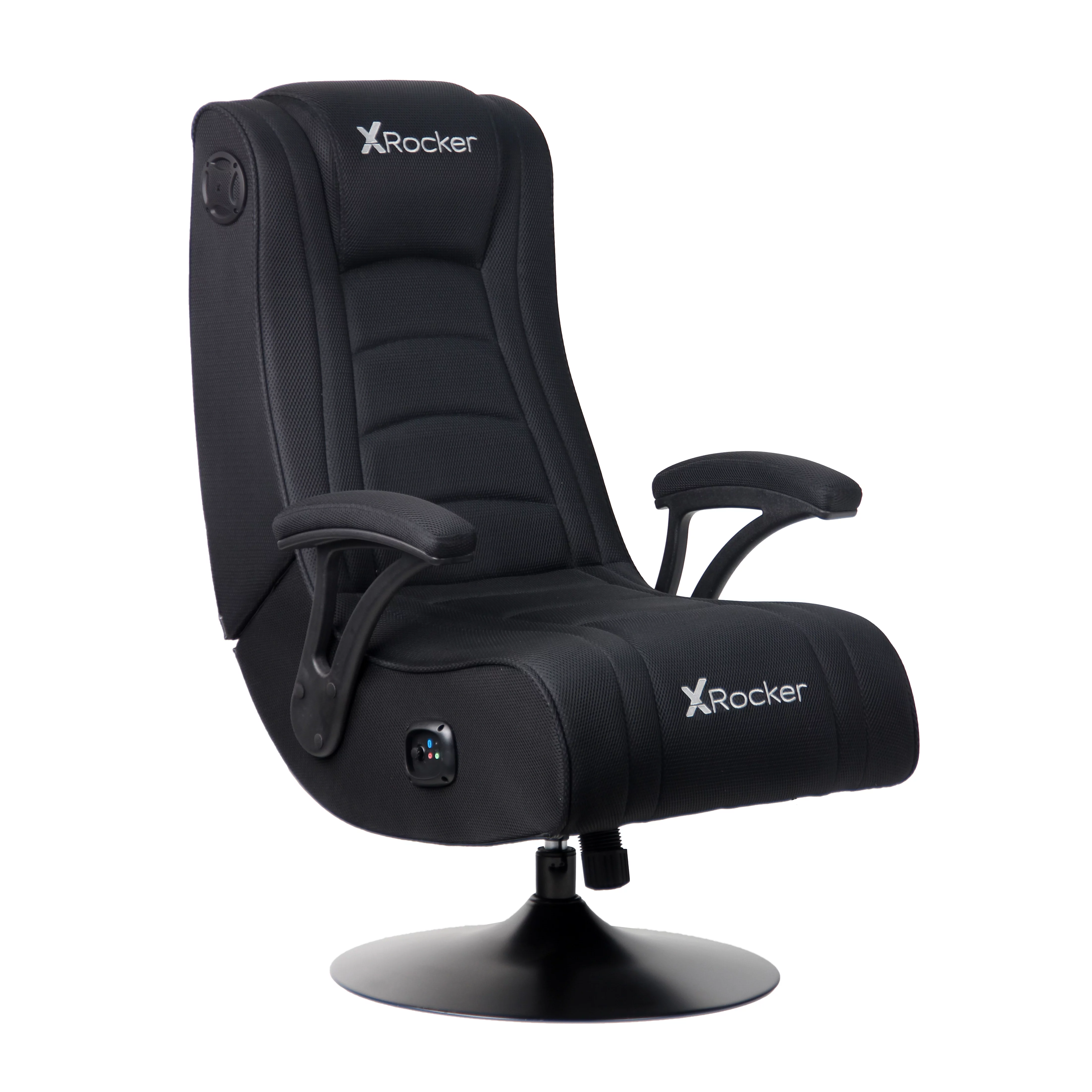 X Rocker Ergonomic & Bluetooth Swivel Gaming Chair, Black