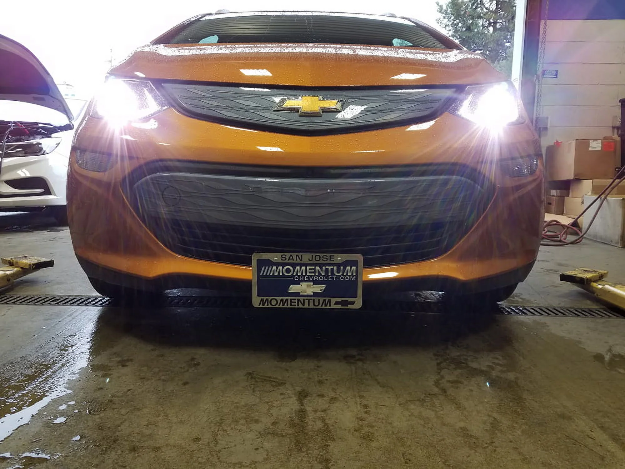 STO N SHO Front License Plate Bracket Compatible with 2017-2019 Chevrolet Bolt (SNS103)