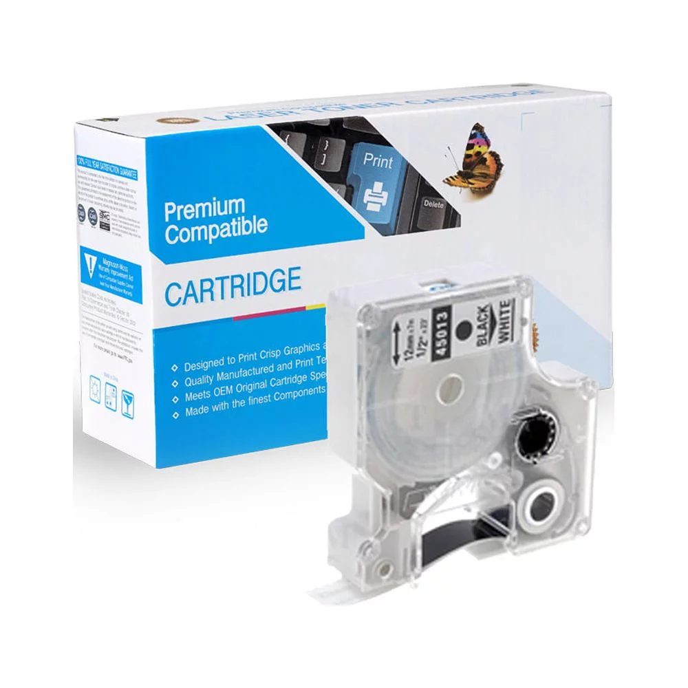 Dymo 45013 Compatible Label Cartridge 1/2