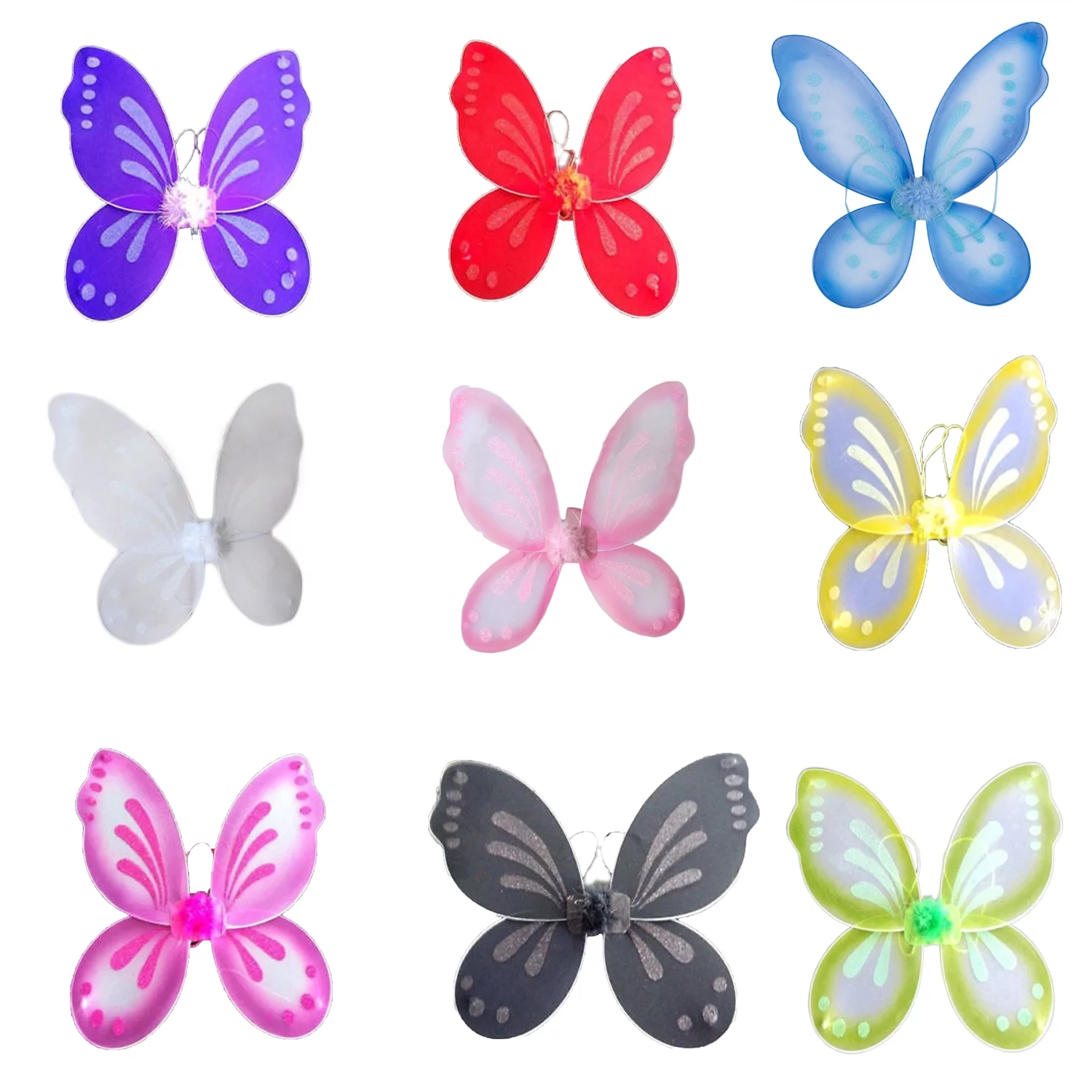 Adult Kid Princess Fairy Butterfly Wings Fancy Dress Party Costume Girls Fancy Dress Dressing Up