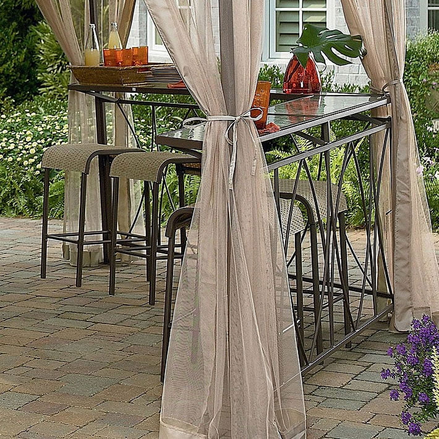 Garden Winds Replacement Canopy Top for Clayton Hexagon Gazebo - Riplock 350