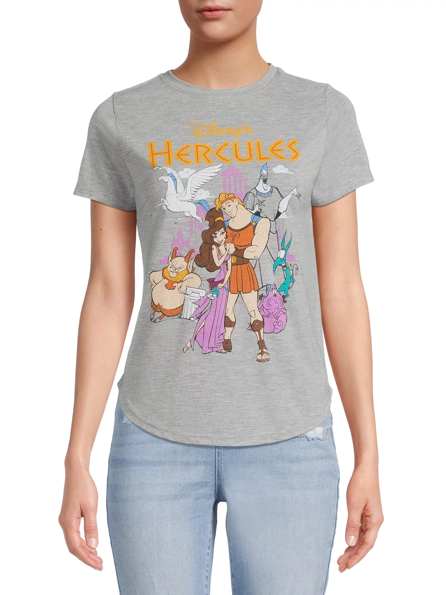Disney Hercules Women's Short Sleeve Graphic Tee