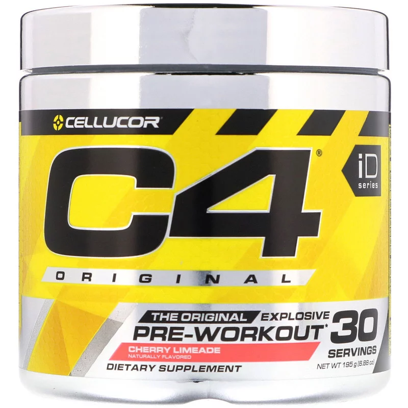 Cellucor, C4 Original Explosive, Pre-Workout, Cherry Limeade, 6.88 oz Pack of 3
