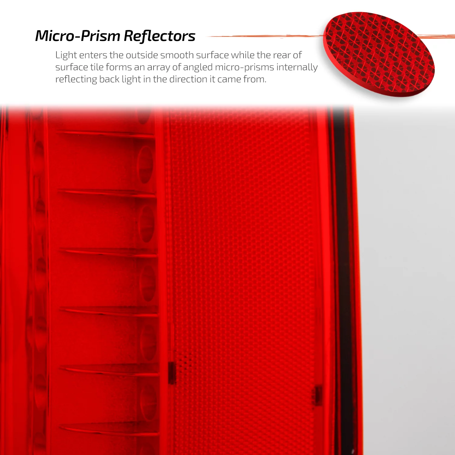 AKKON - Fits 2007-2014 Cadillac Escalade ESV SUV LED Chrome Red Tail Lights Brake Lamp Pair Driver Left+Passenger Right