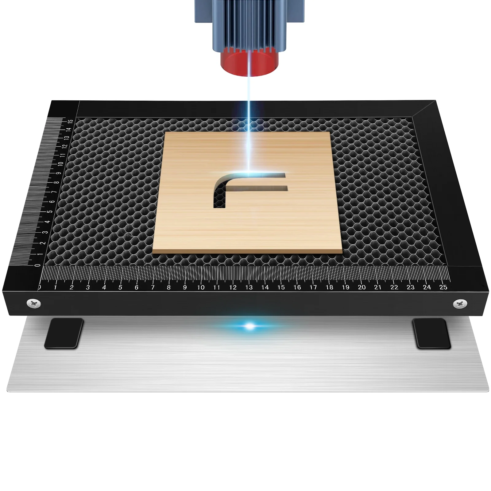 GYZJ 300 x 200 x 22mm Honeycomb Laser Bed for Most Laser Engravers