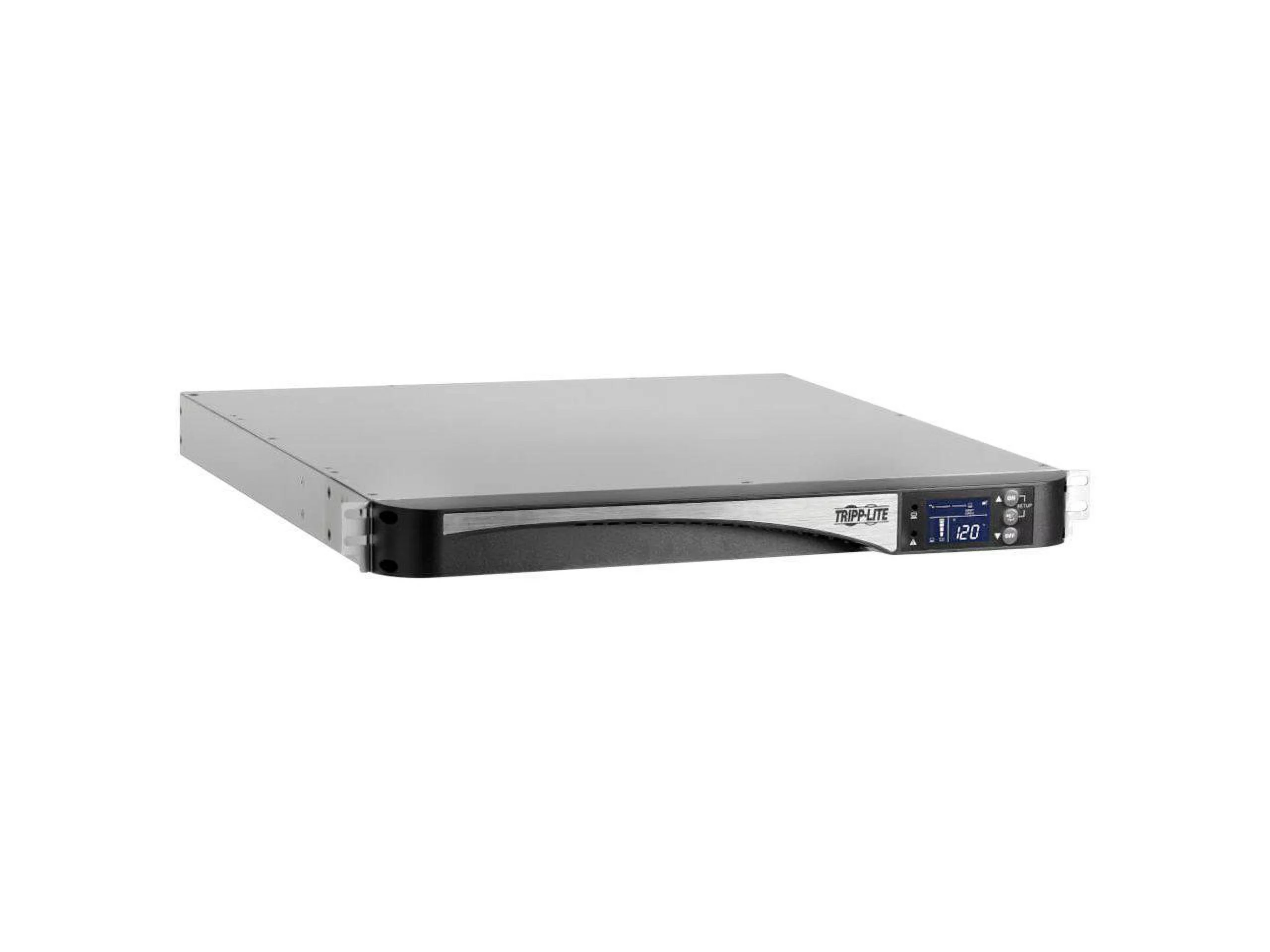 Tripp Lite UPS Smart 1000VA 600W 120V 4-Outlets Sine Wave AVR LCD USB 1URM - 1U Rack/Tower - AVR - 6 Hour Recharge - 3 Minute Stand-by - 120 V AC Input - 120 V AC Output - 4 x NEMA 5-15R