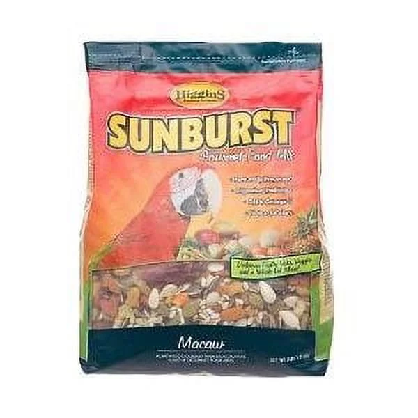Higgins Sunburst Macaw Bird Food, 25 Lb