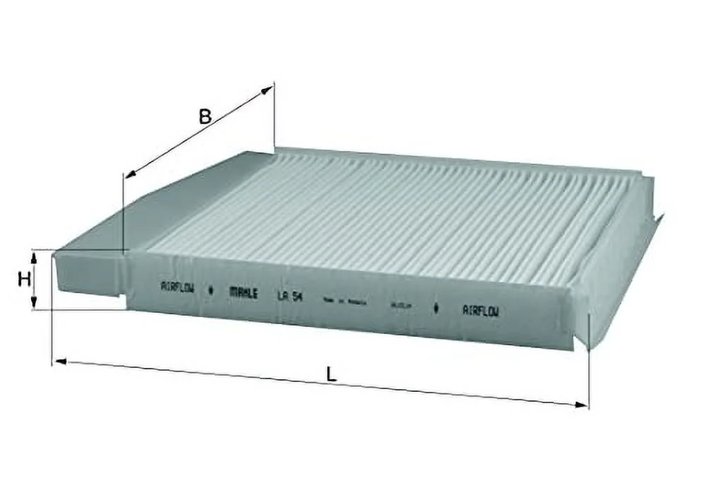 MAHLE Original LA 54 Cabin Air Filter