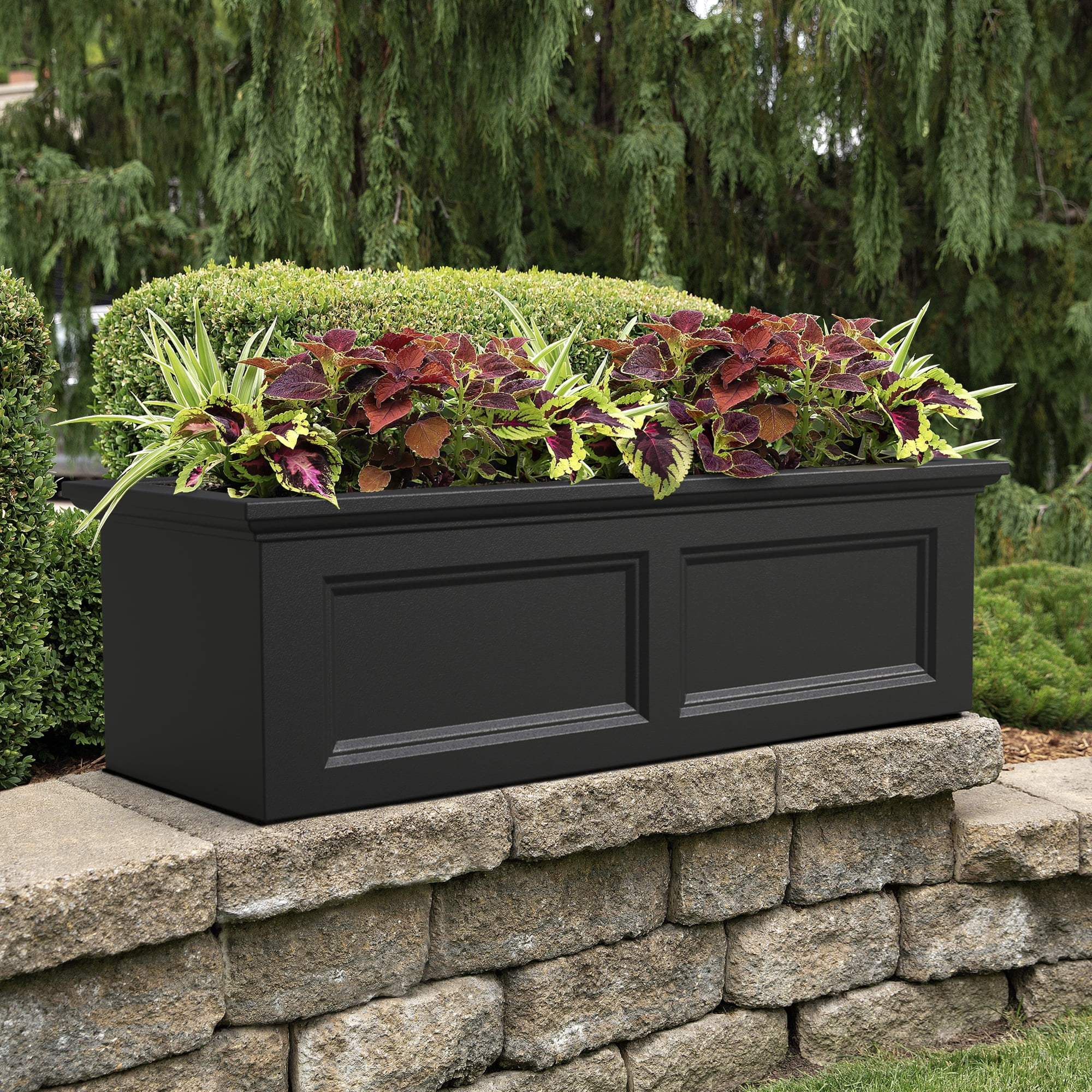 Fairfield 48in Garden Bed - Black