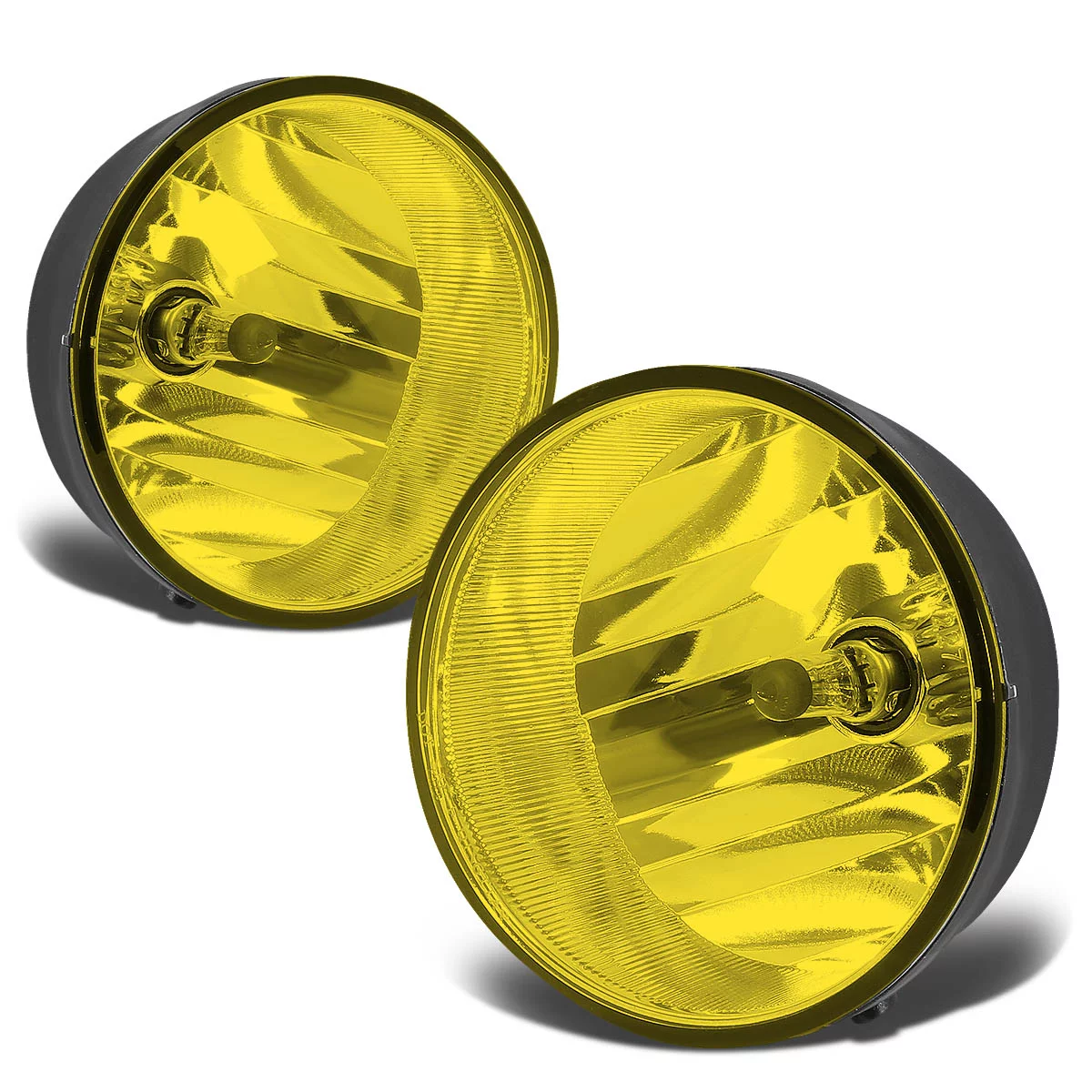 DNA Motoring FL-TTA05-AM For 2004 to 2016 Toyota Tacoma Fog Light Lamps+Switch & Blubs (Amber Lens) 05 06 07 08 09 10 11 12 13 14 15