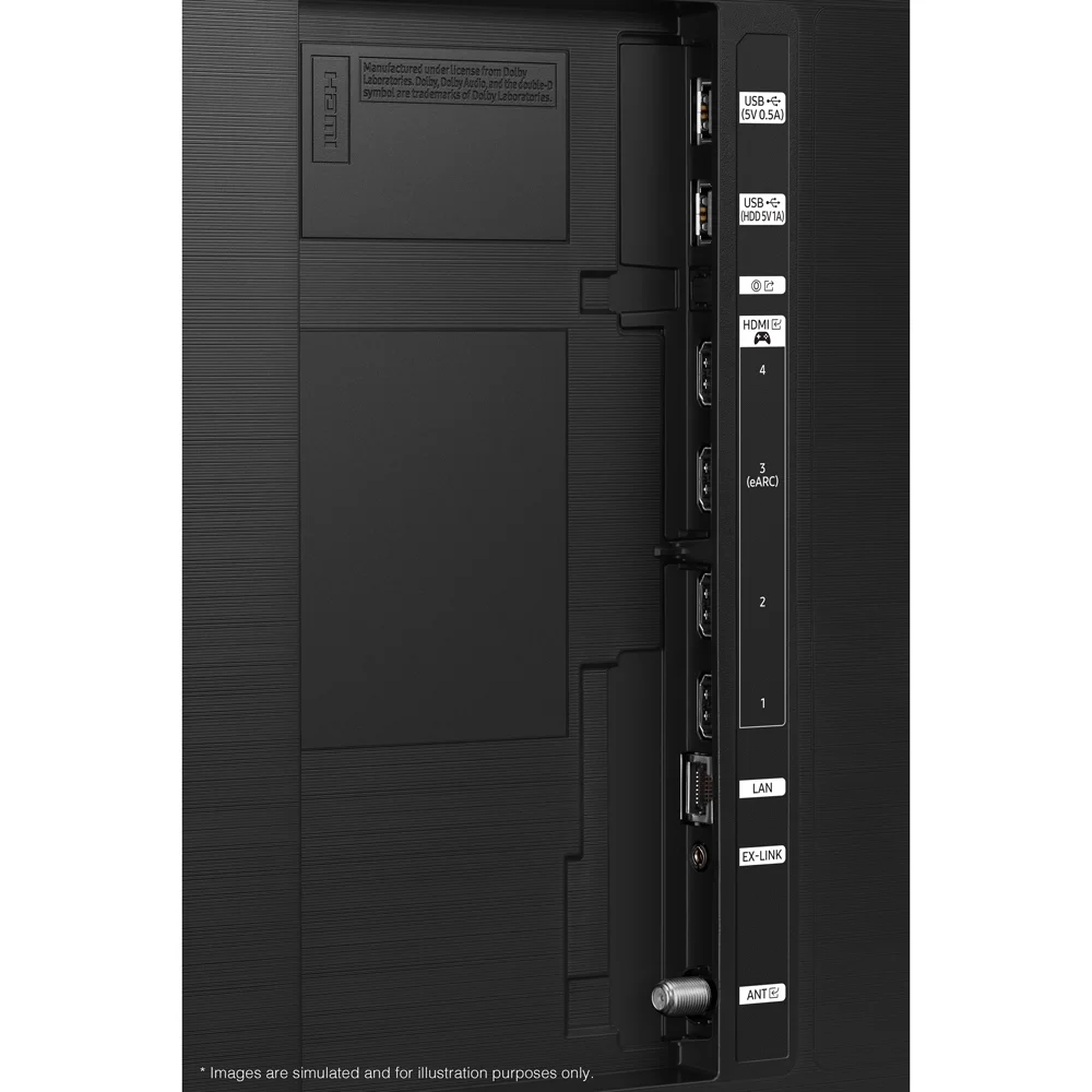 Samsung QN65QN90DA 65 Inch Neo QLED 4K Smart TV (2024) Bundle with 1 YR CPS Enhanced Protection Pack