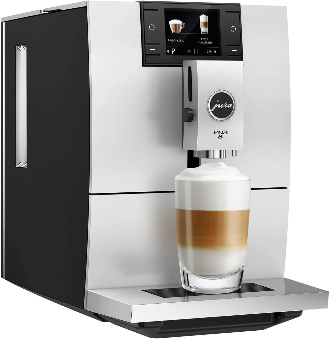 Pre-Owned Jura ENA 8 Automatic Coffee Machine - Metropolitan Black (Fair)